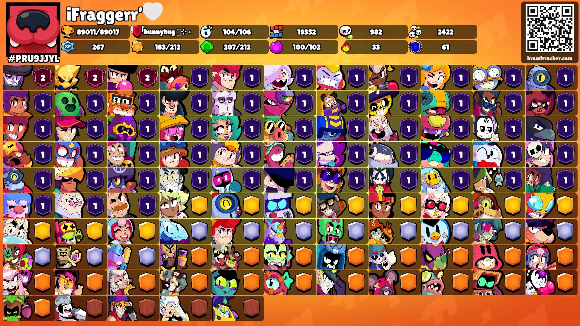 iFraggerr’🤍's Ranks