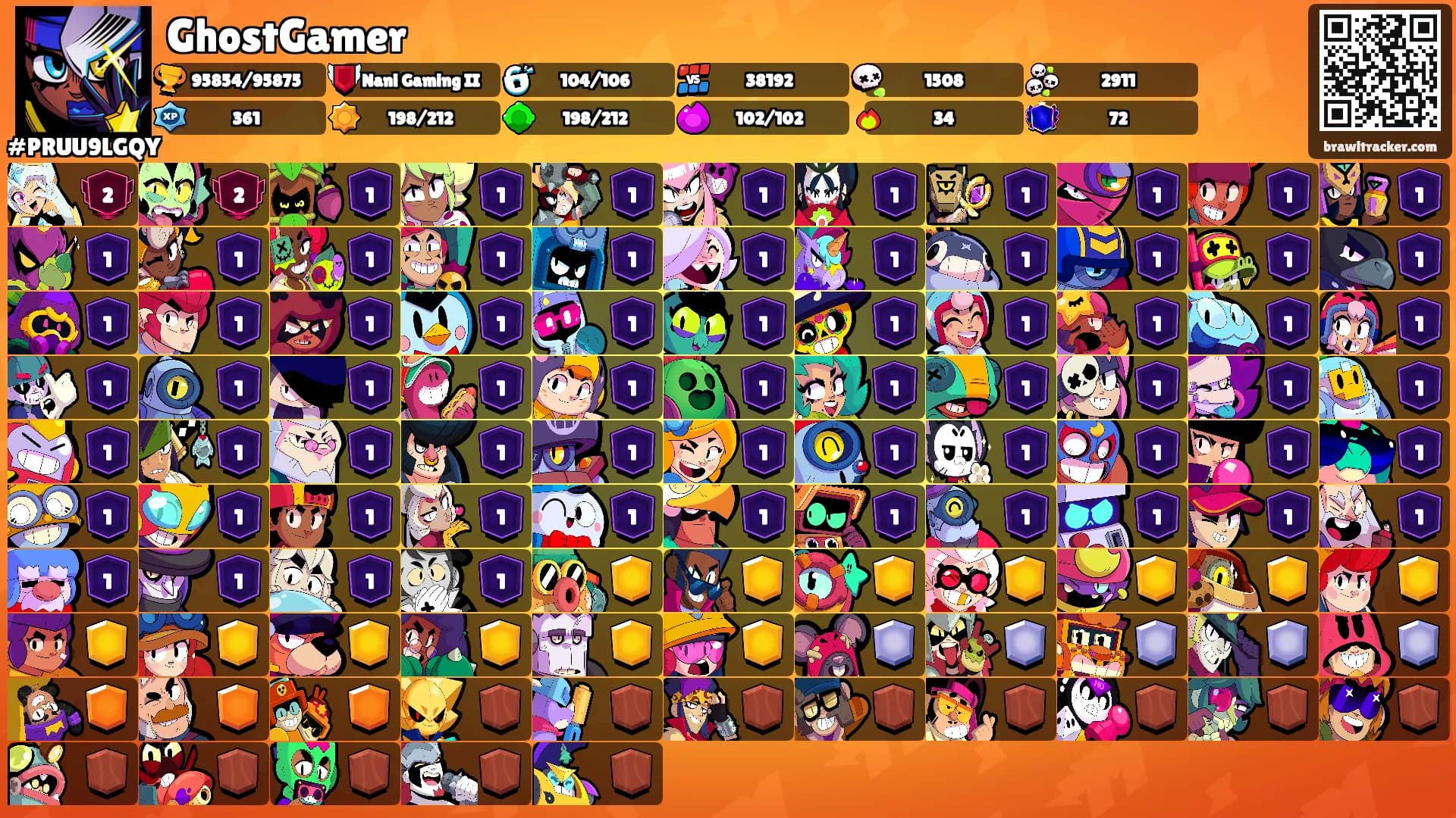 GhostGamer's Ranks