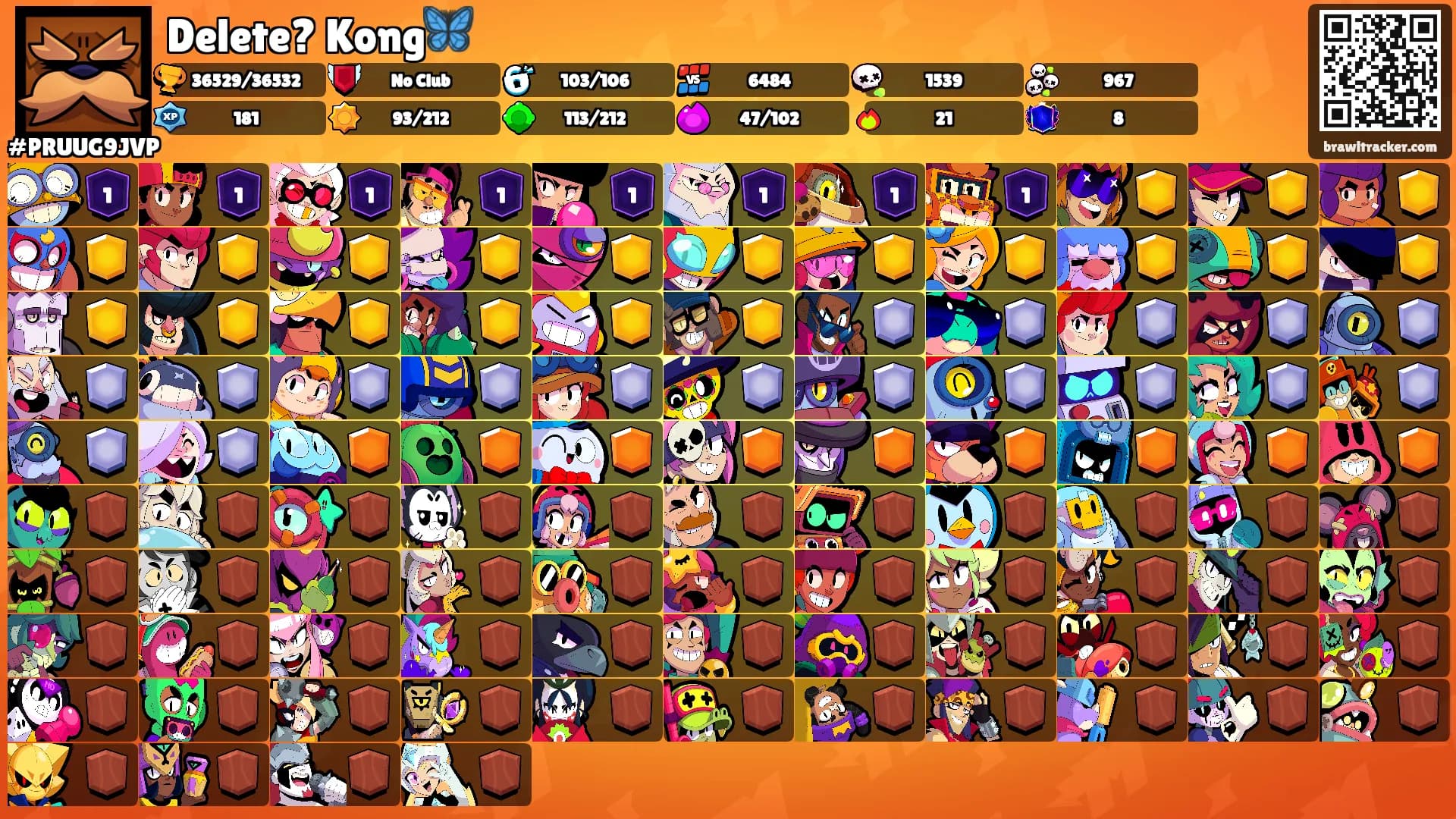 Delete? Kong🦋's Ranks