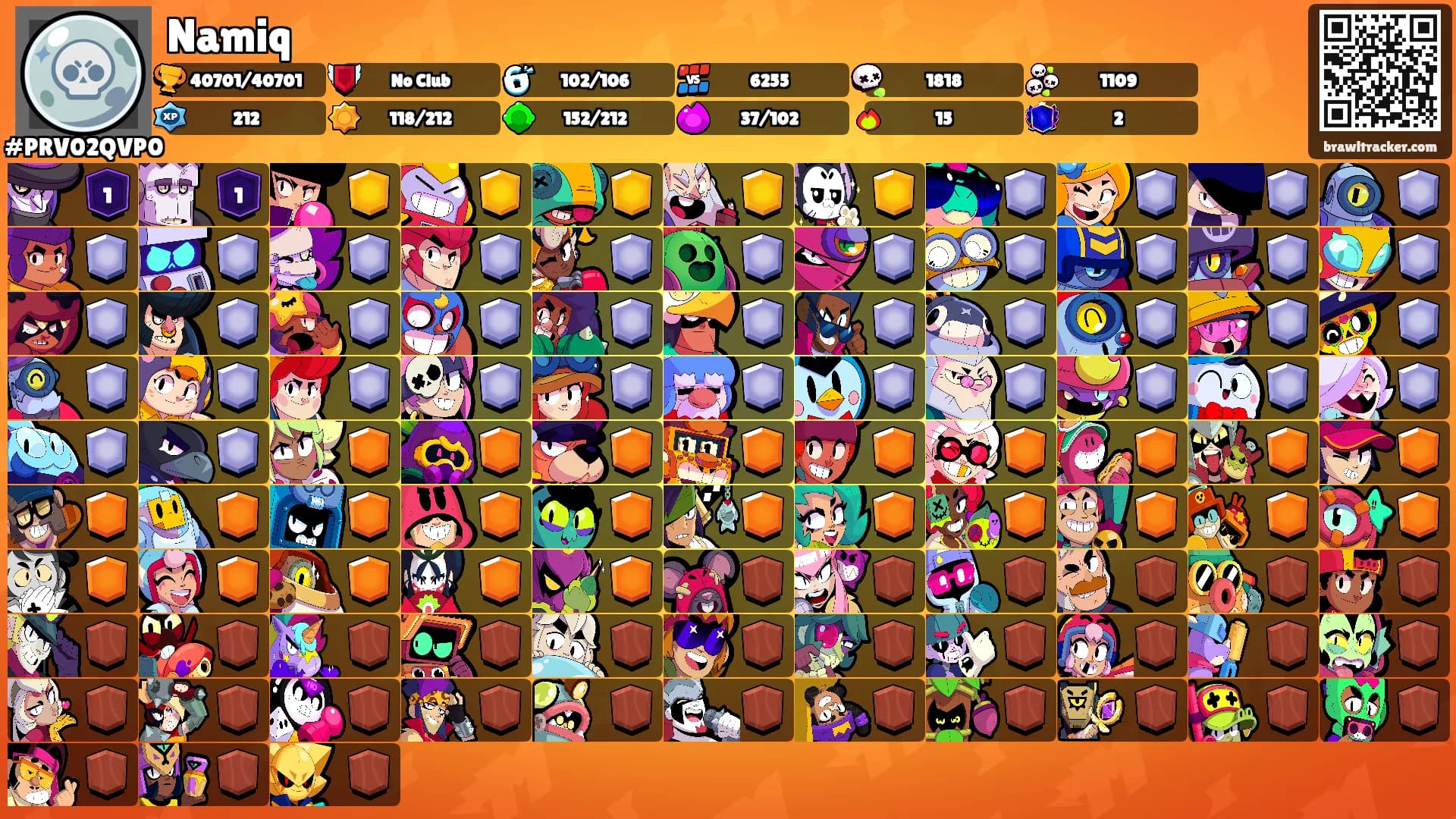 Namiq's Ranks