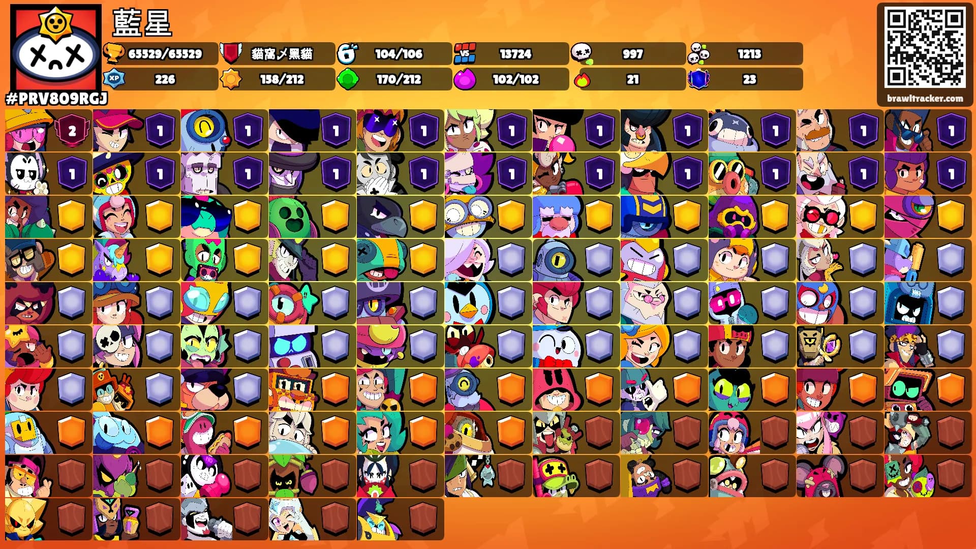 藍星's Ranks