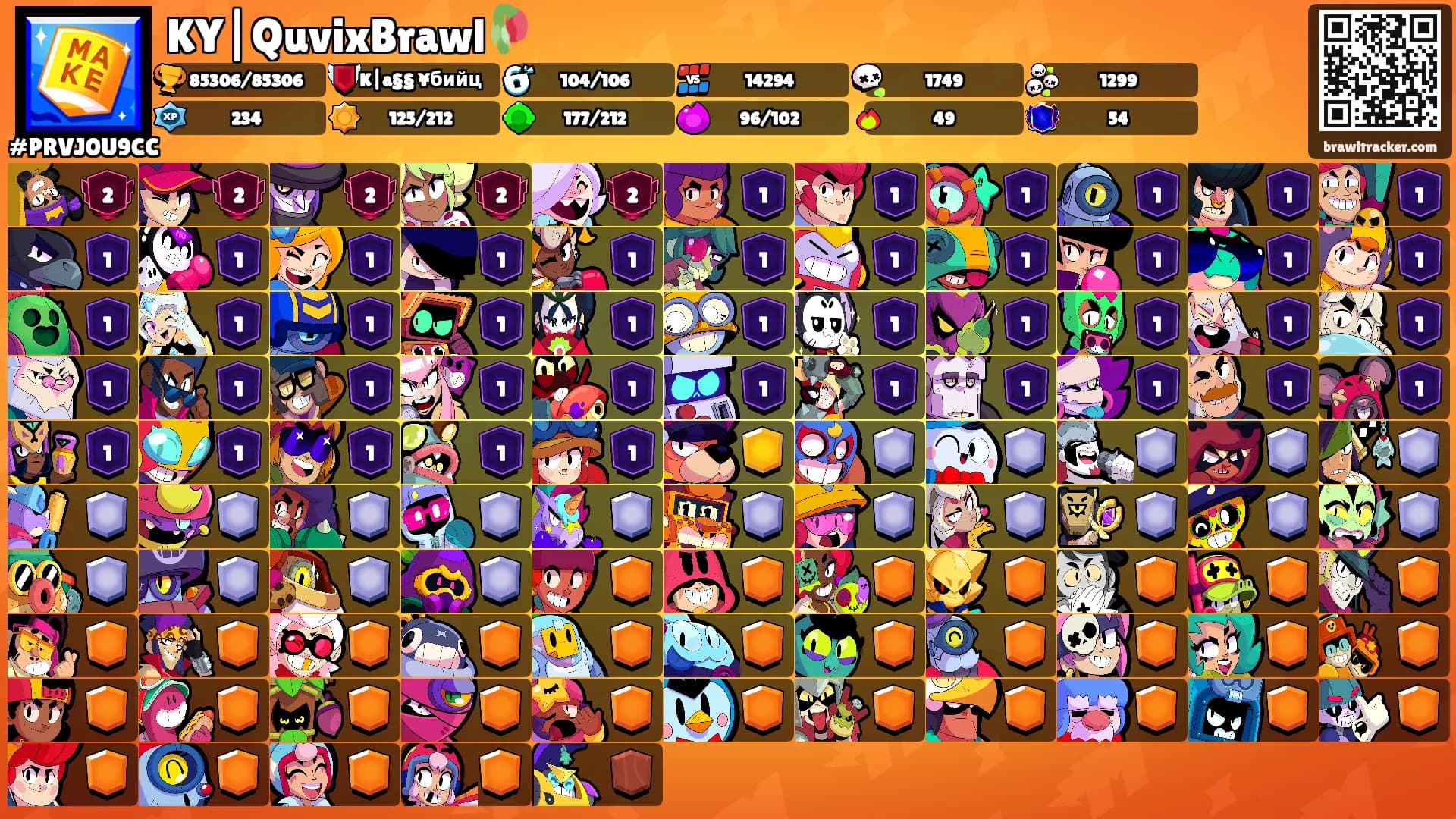 KY|QuvixBrawl🥀's Ranks