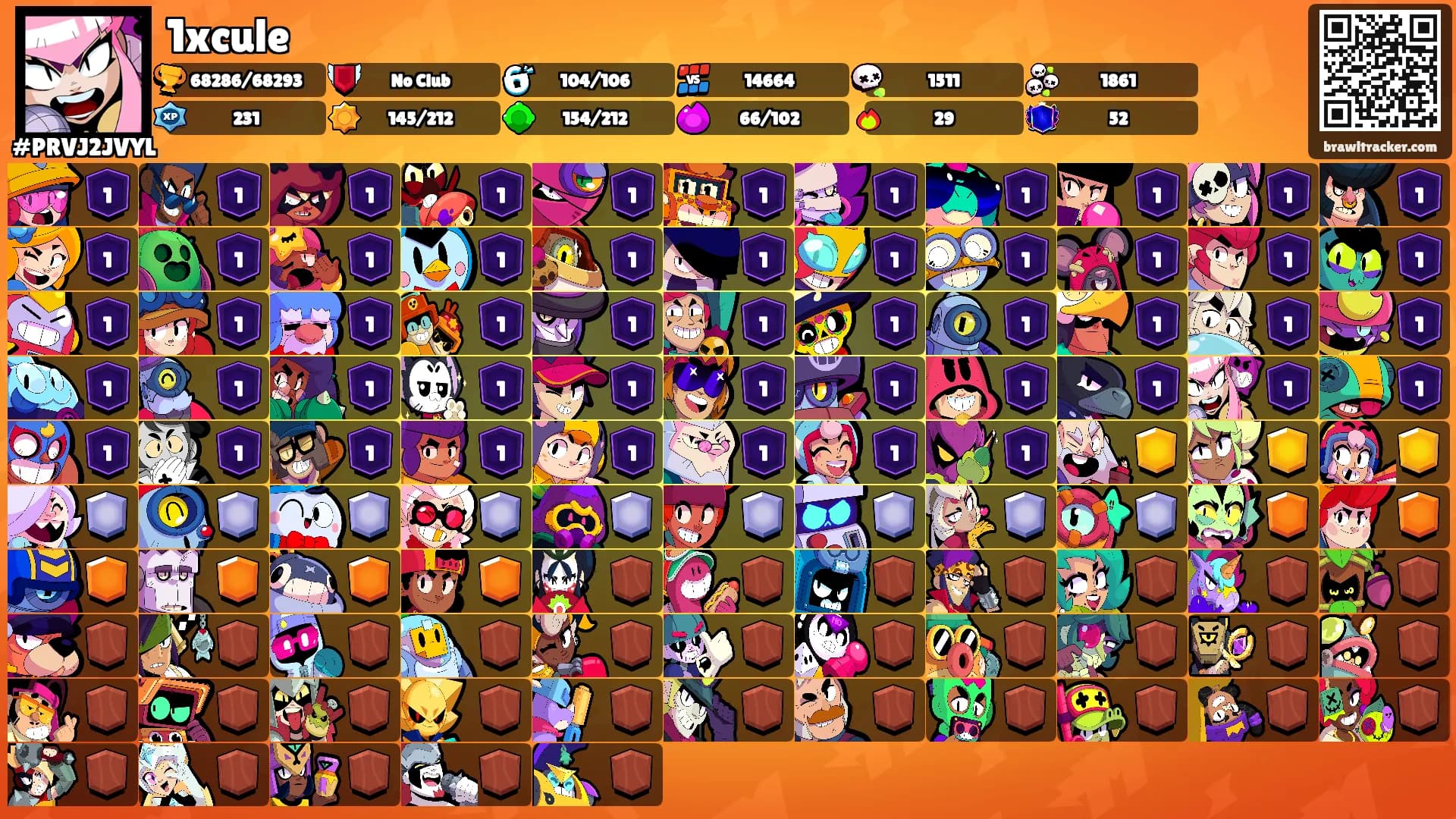 1xcule's Ranks