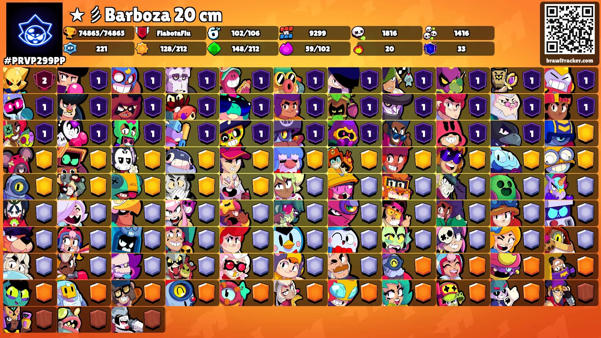 ★彡Barboza 20 cm's Ranks