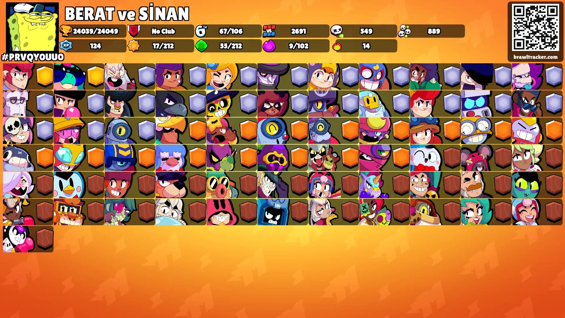 BERAT ve SİNAN's Ranks