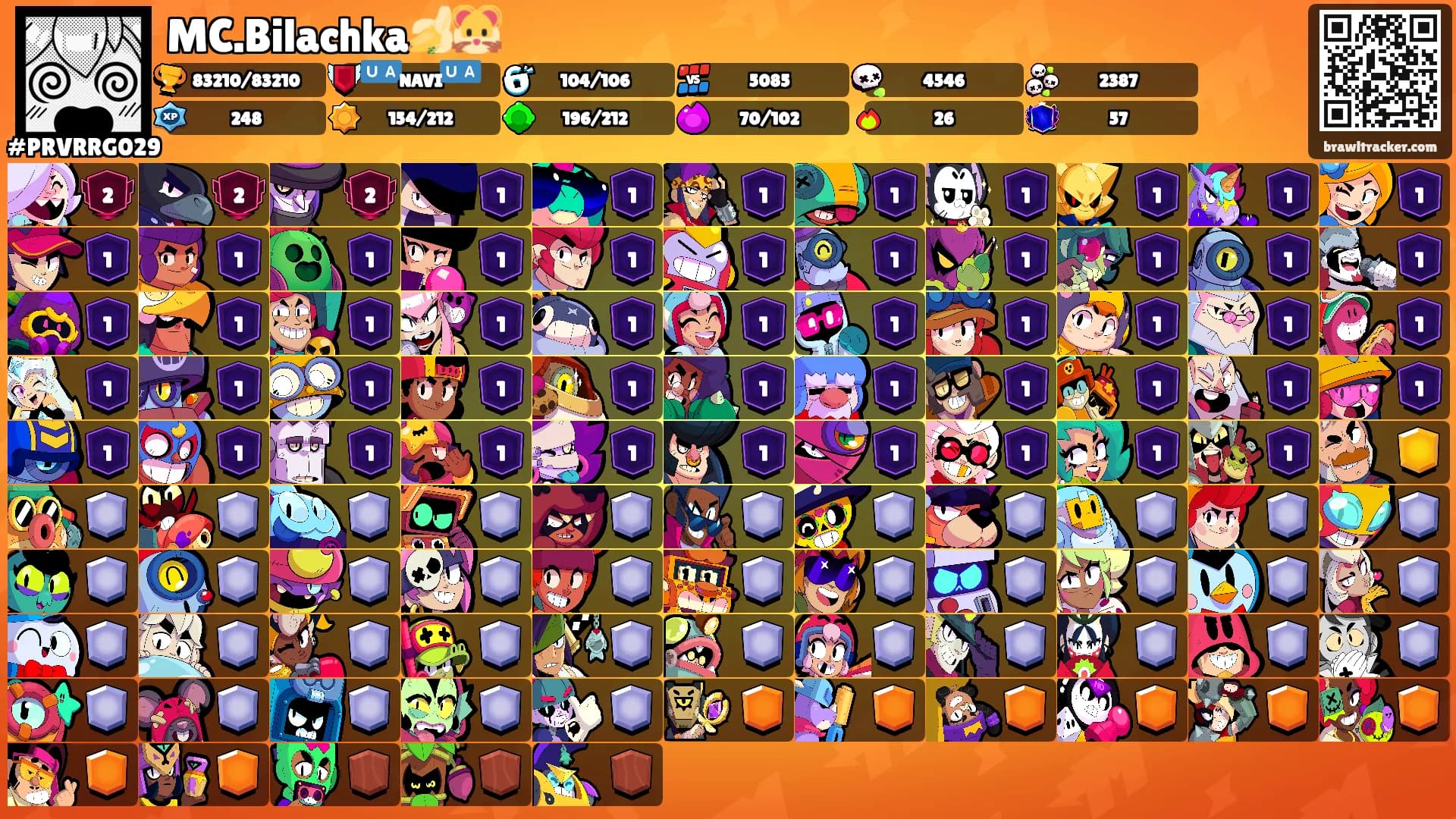 MC.Bilachka🍌🐹's Ranks