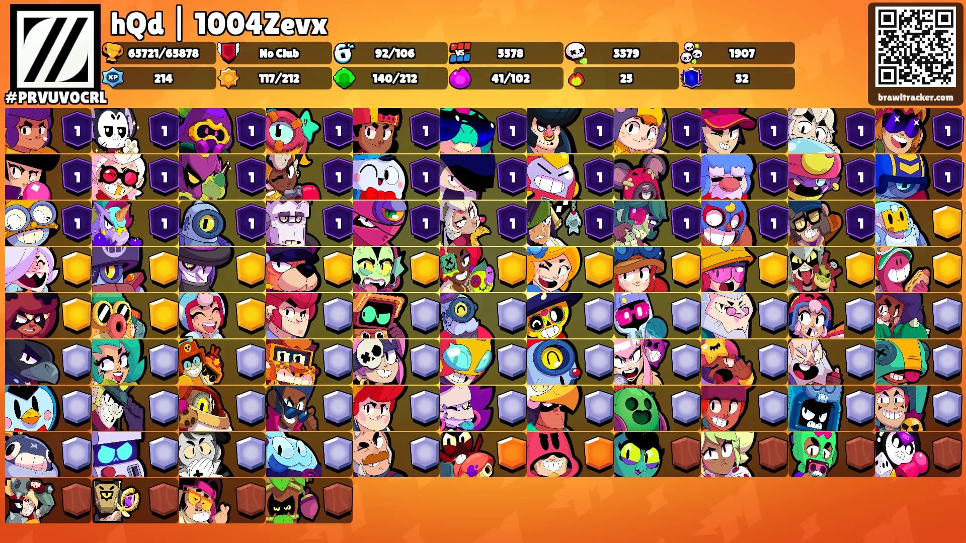 hQd | 1004Zevx's Ranks