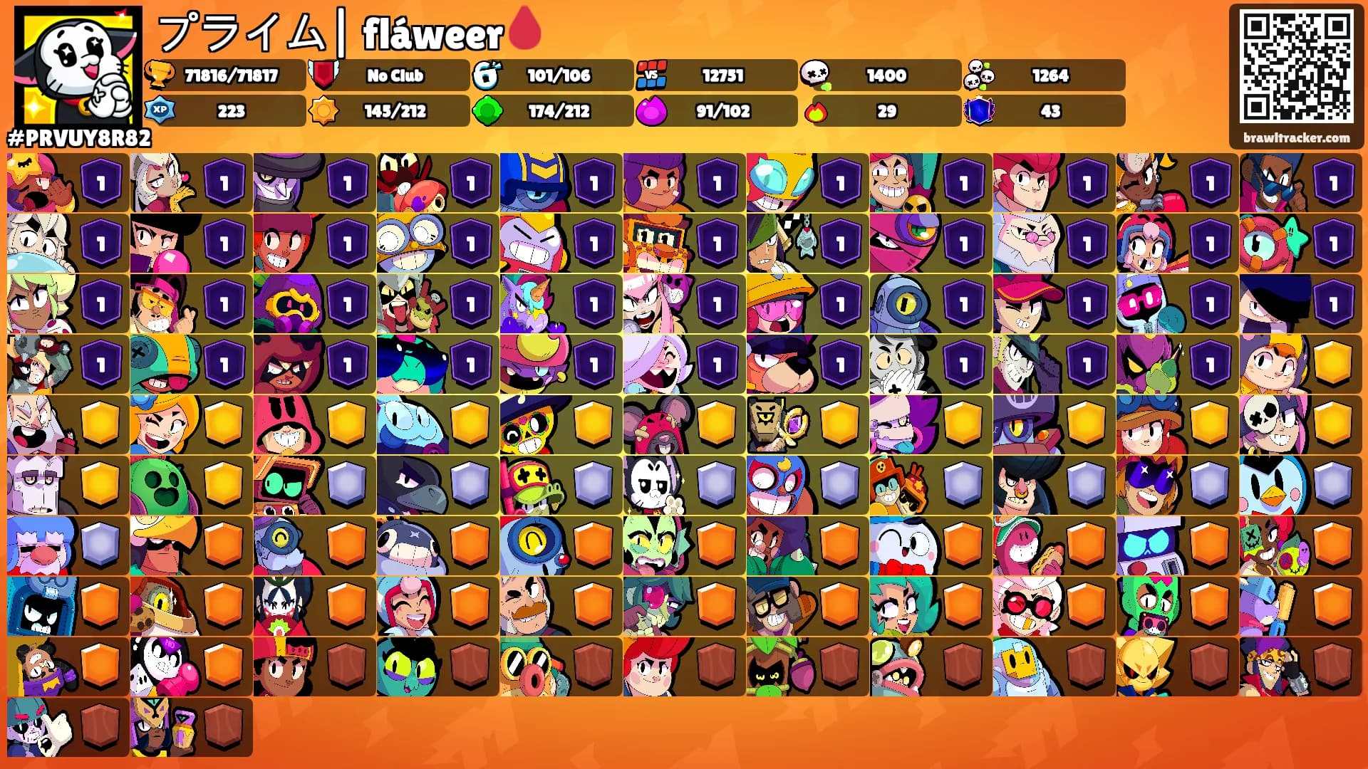プライム| fláweer🩸's Ranks