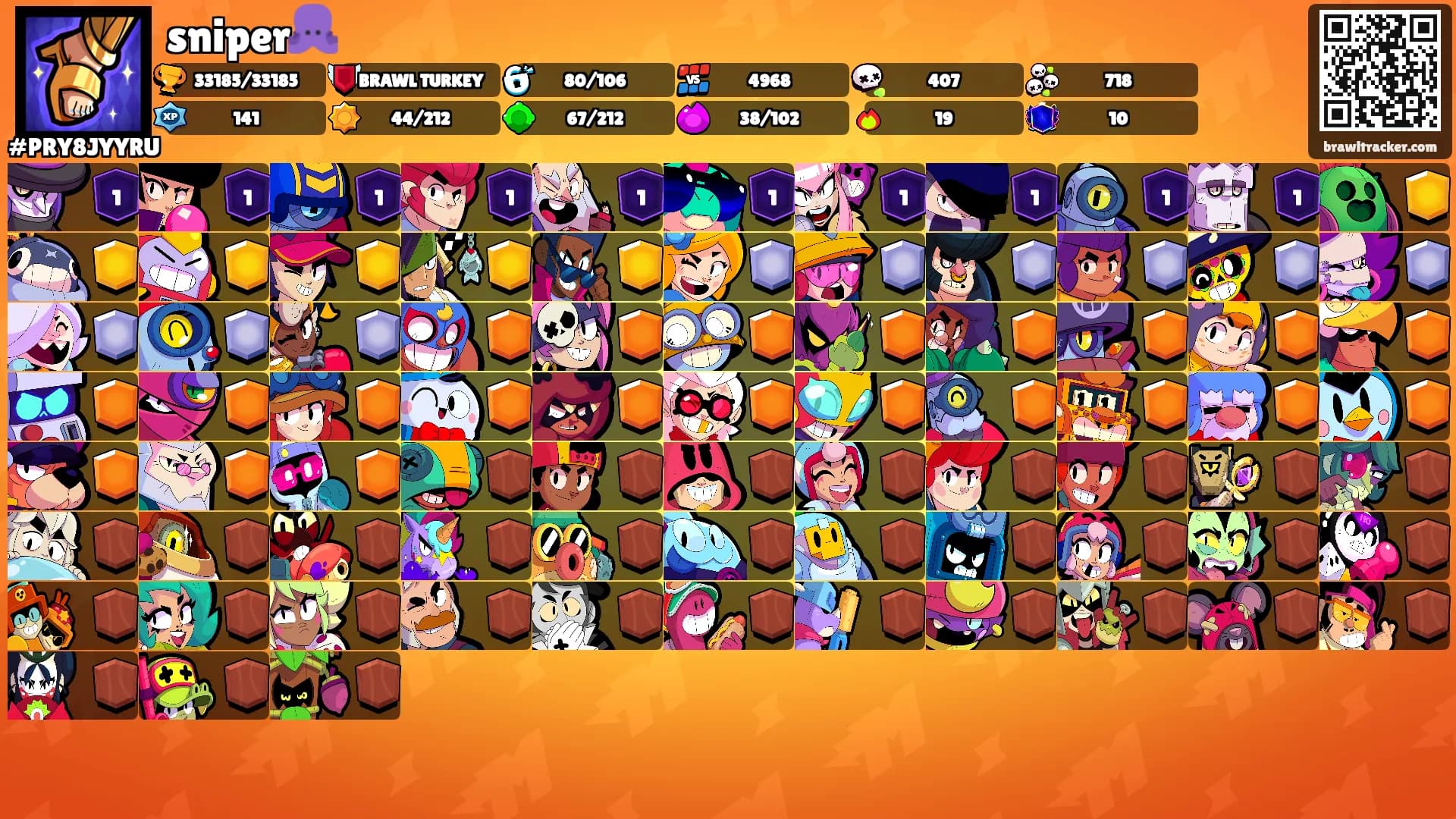 sniper🐙's Ranks