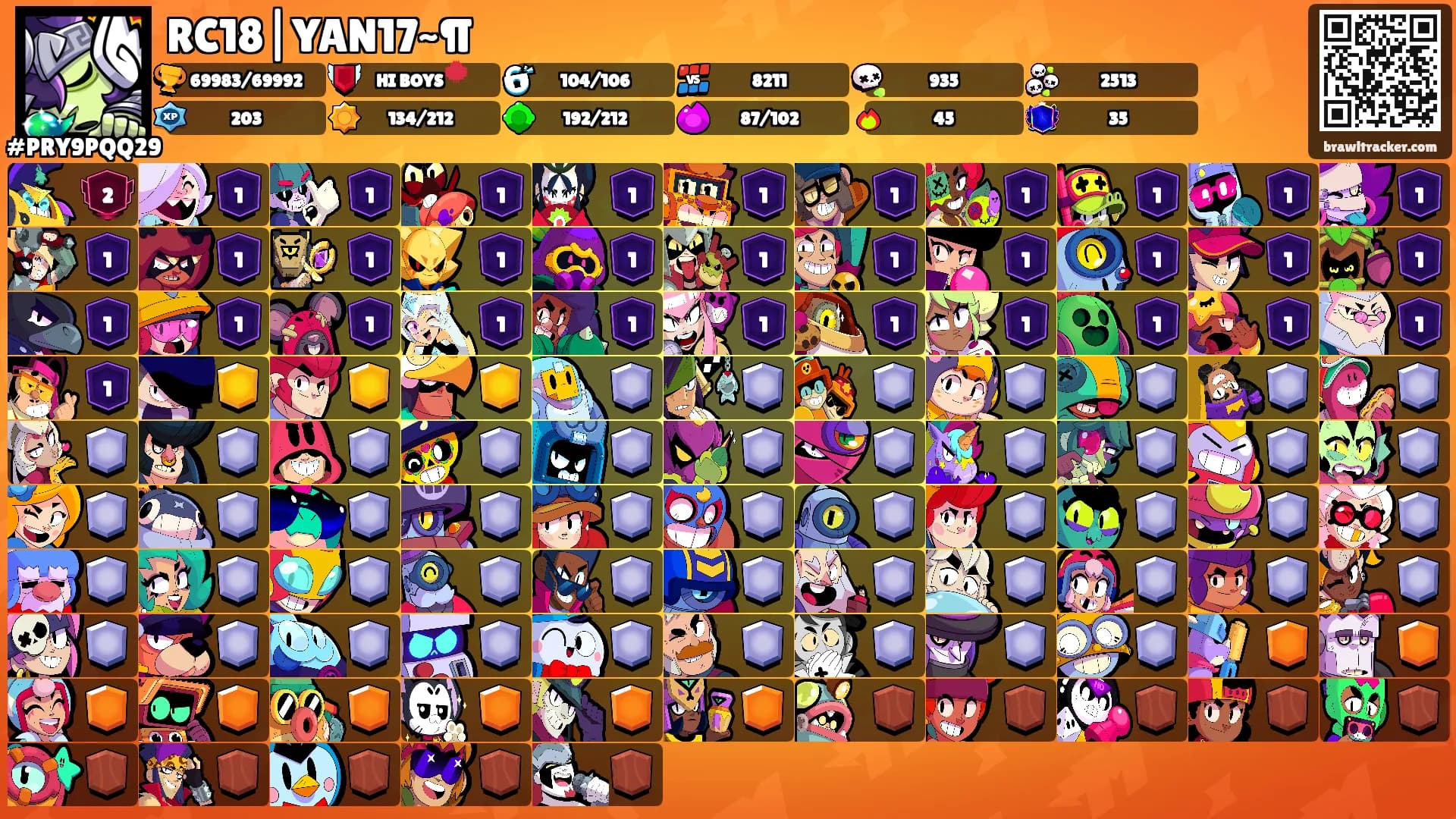 RC18|YAN17~¶'s Ranks