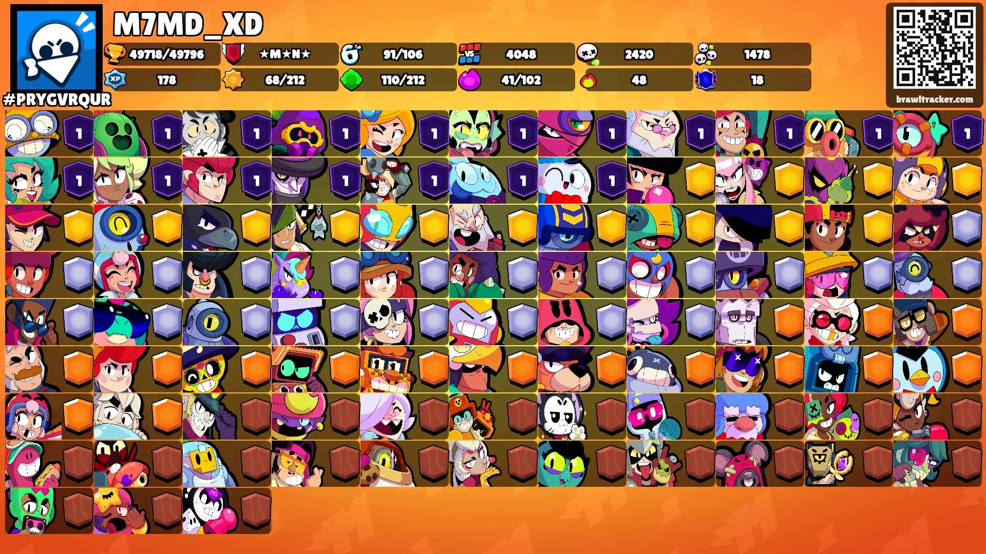 M7MD_XD's Ranks