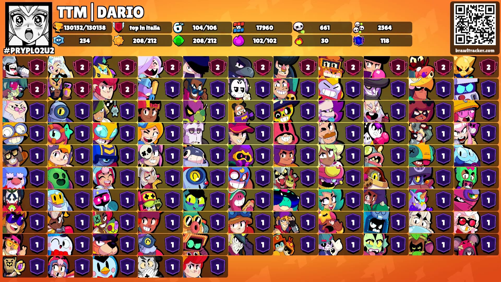 TTM|DARIO's Ranks