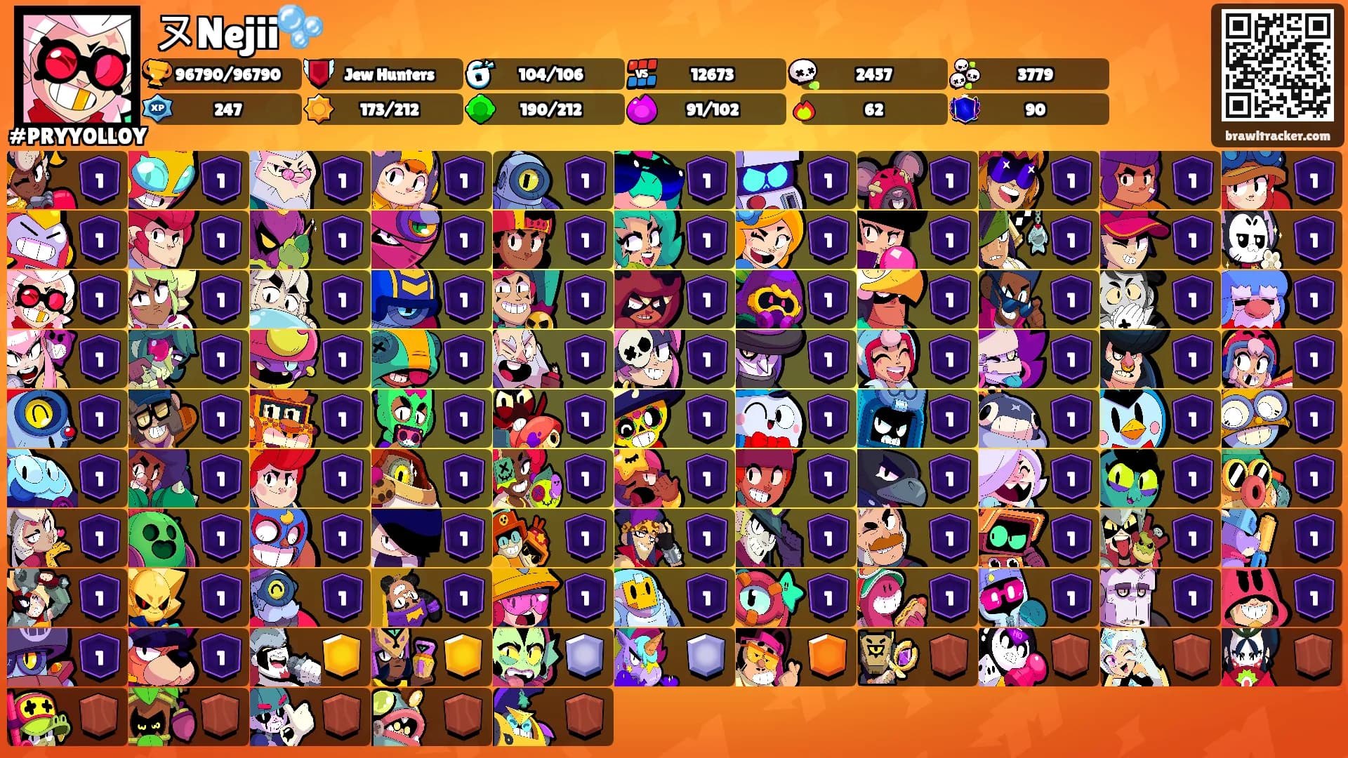 ヌNejii🫧's Ranks