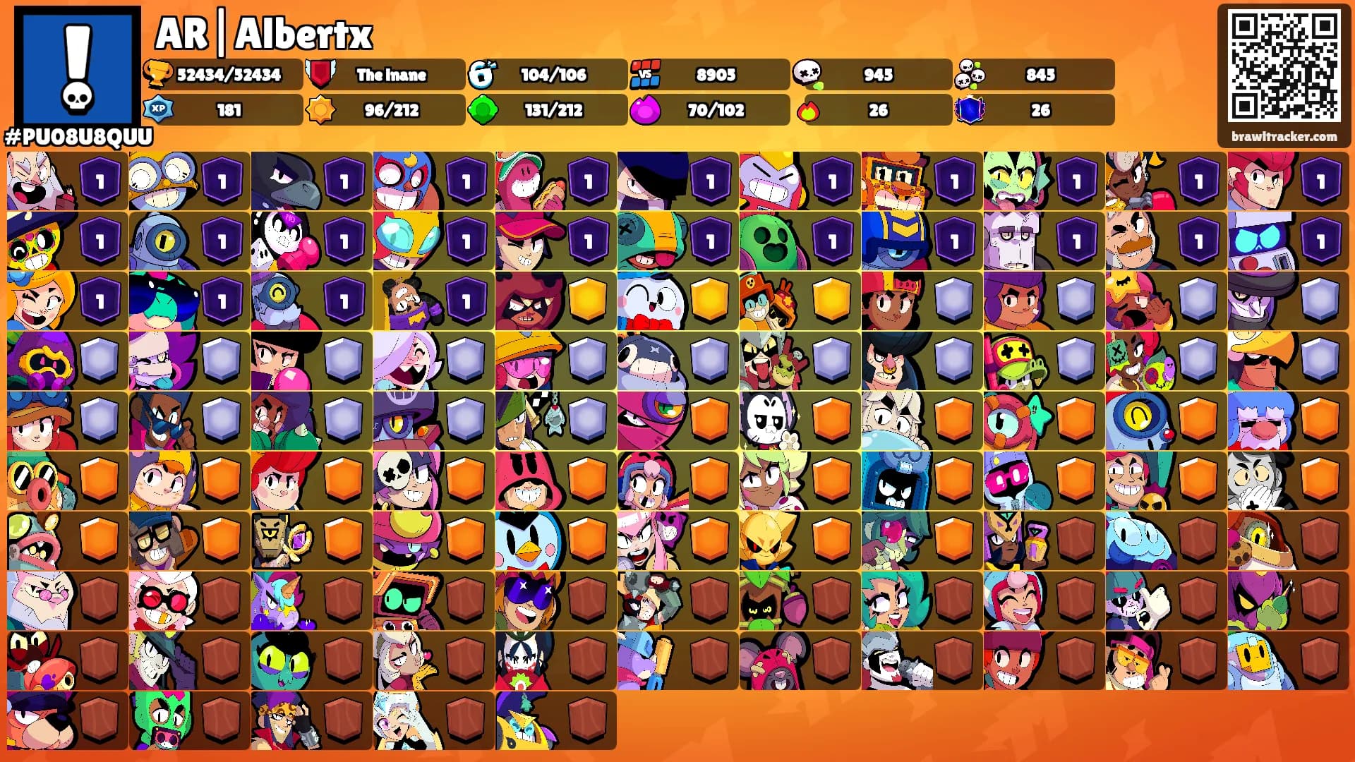 AR|Albertx's Ranks