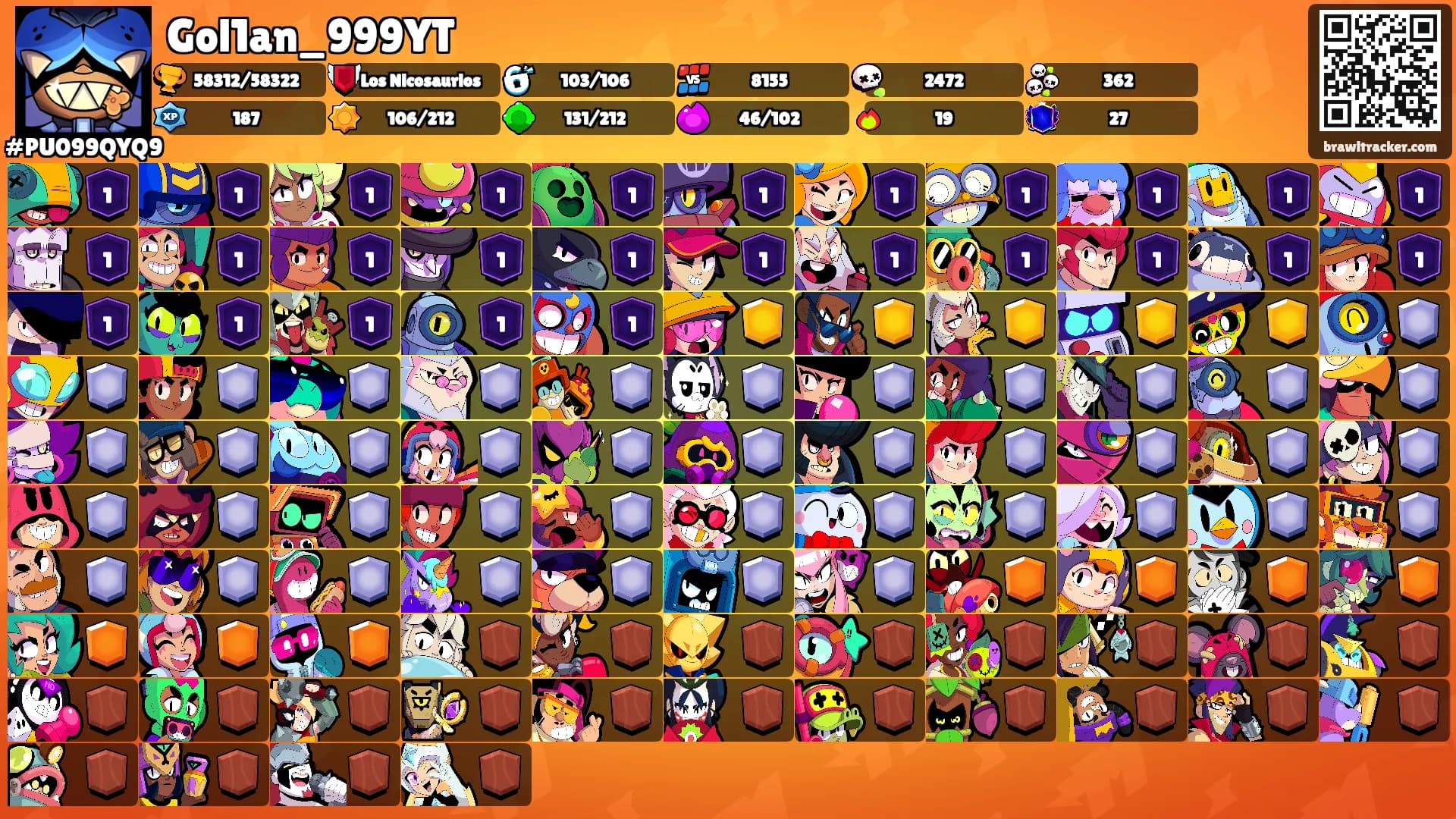 Gol1an_999YT's Ranks