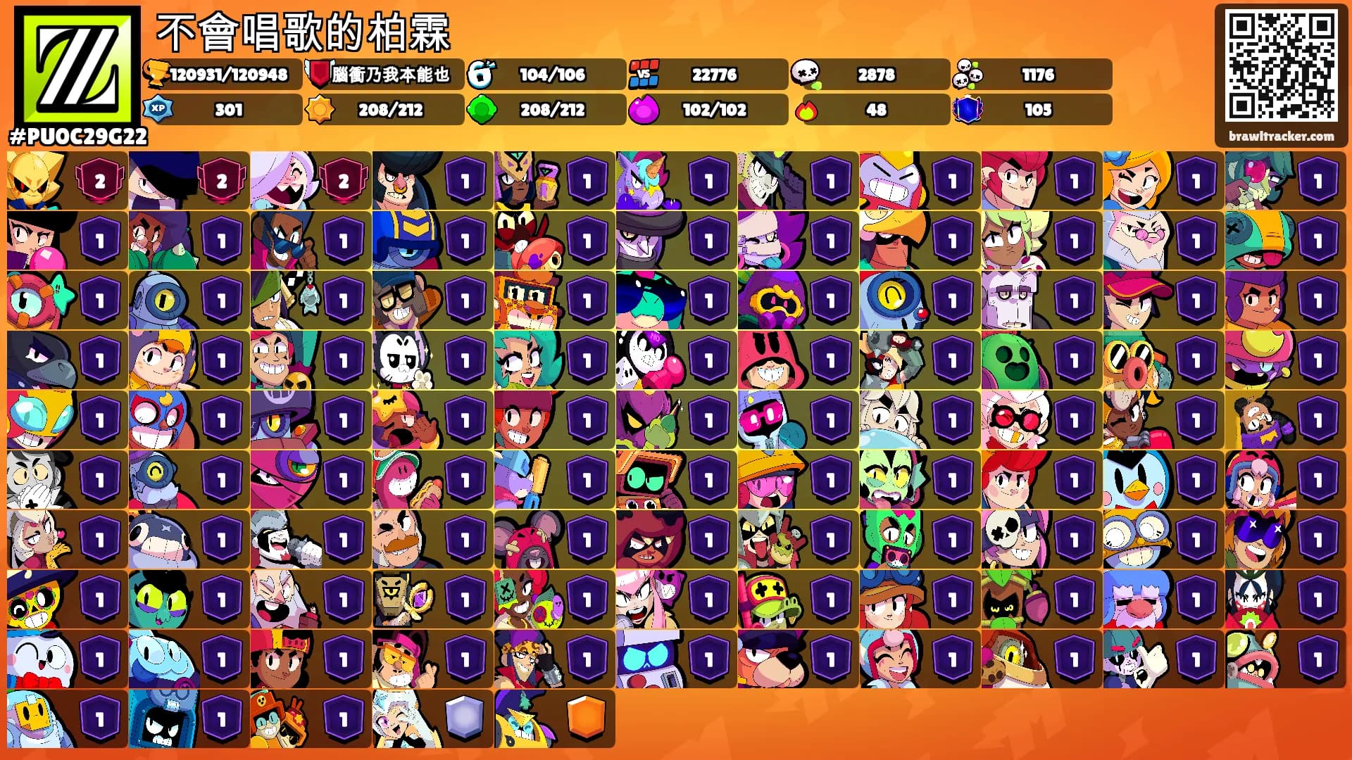 不會唱歌的柏霖's Ranks