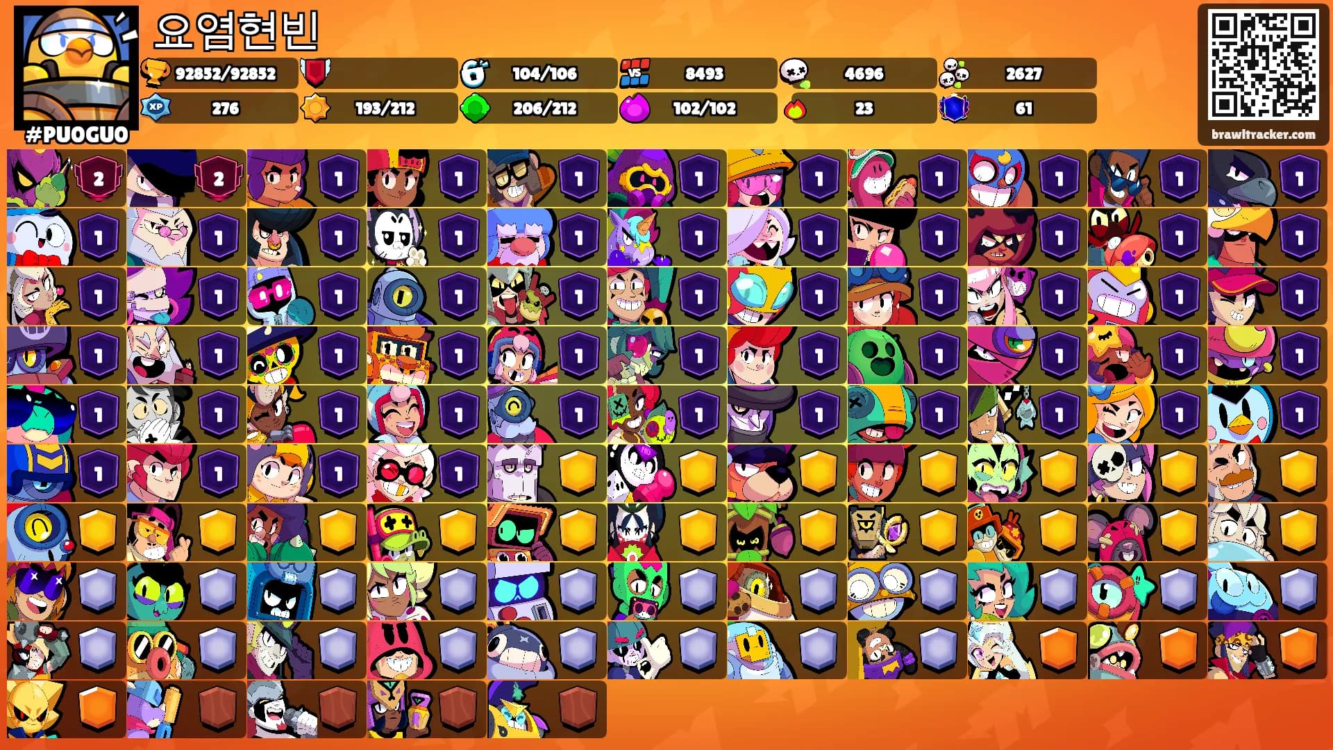 요염현빈's Ranks