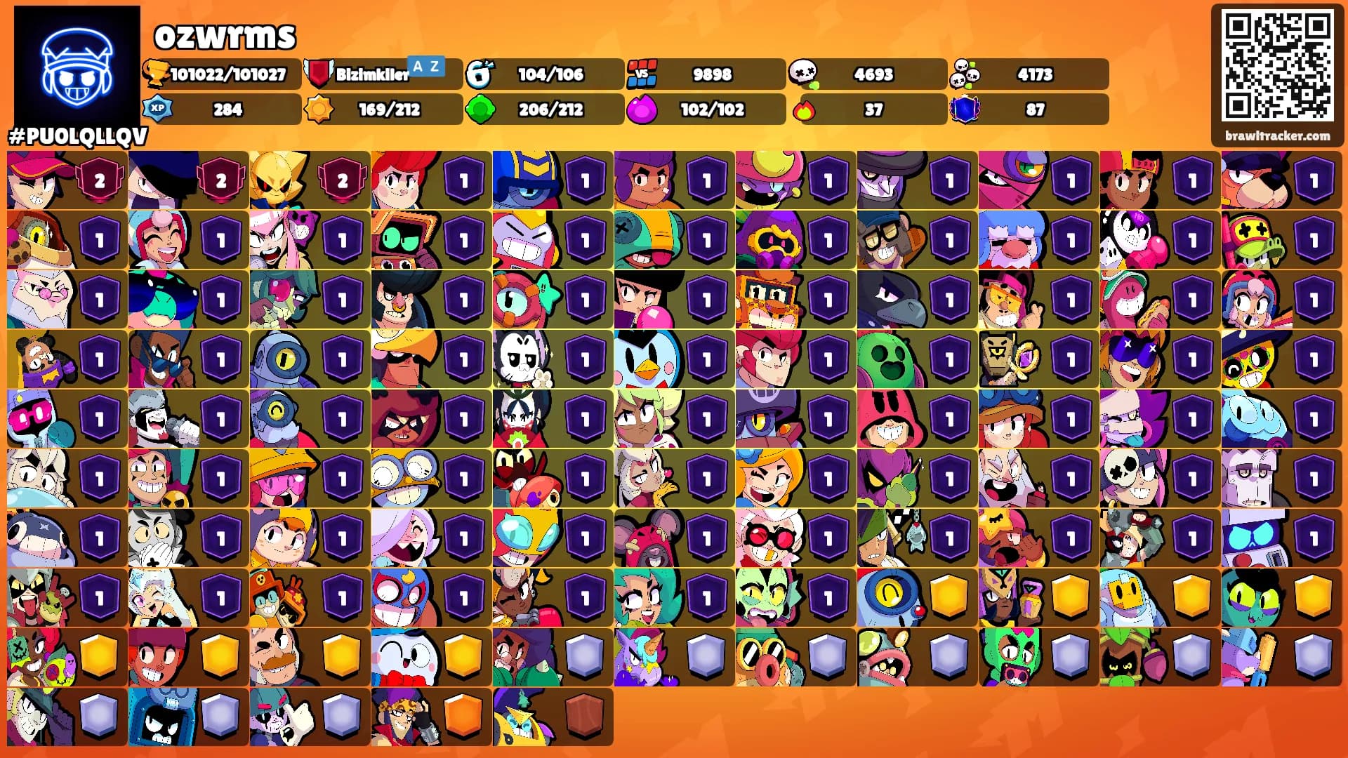 ozwrms's Ranks