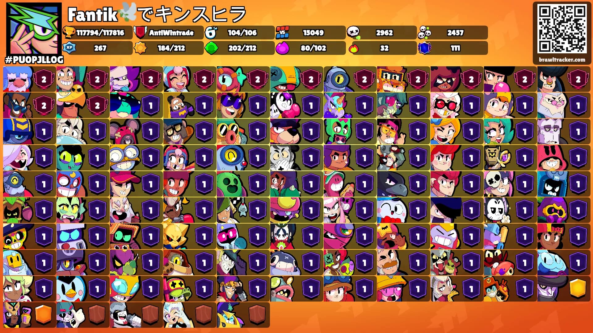 Fantik🕊️でキンスヒラ's Ranks
