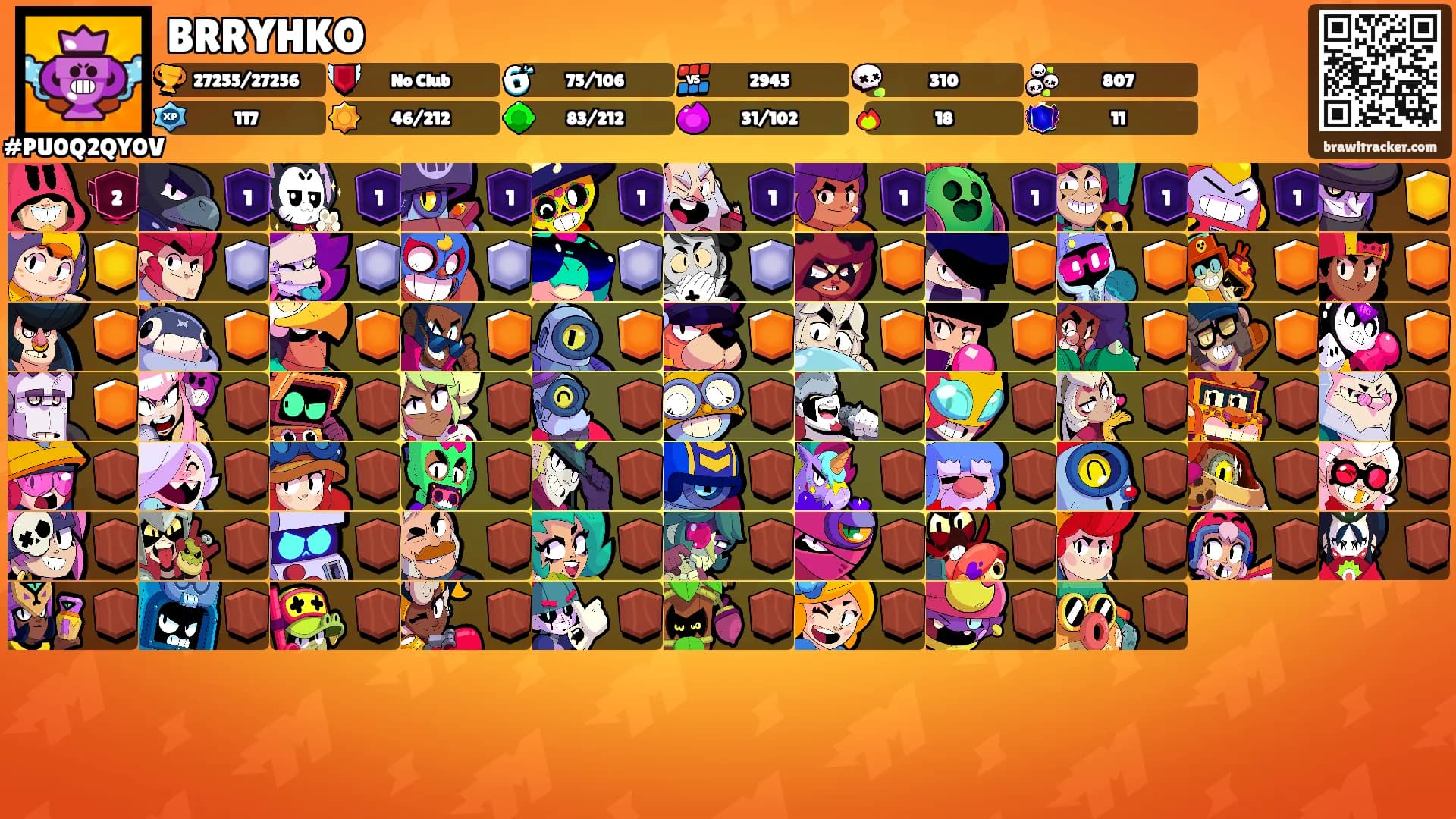 BRRYHKO's Ranks
