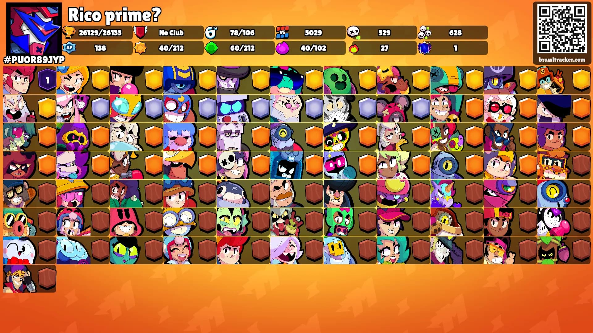 Rico prime?'s Ranks