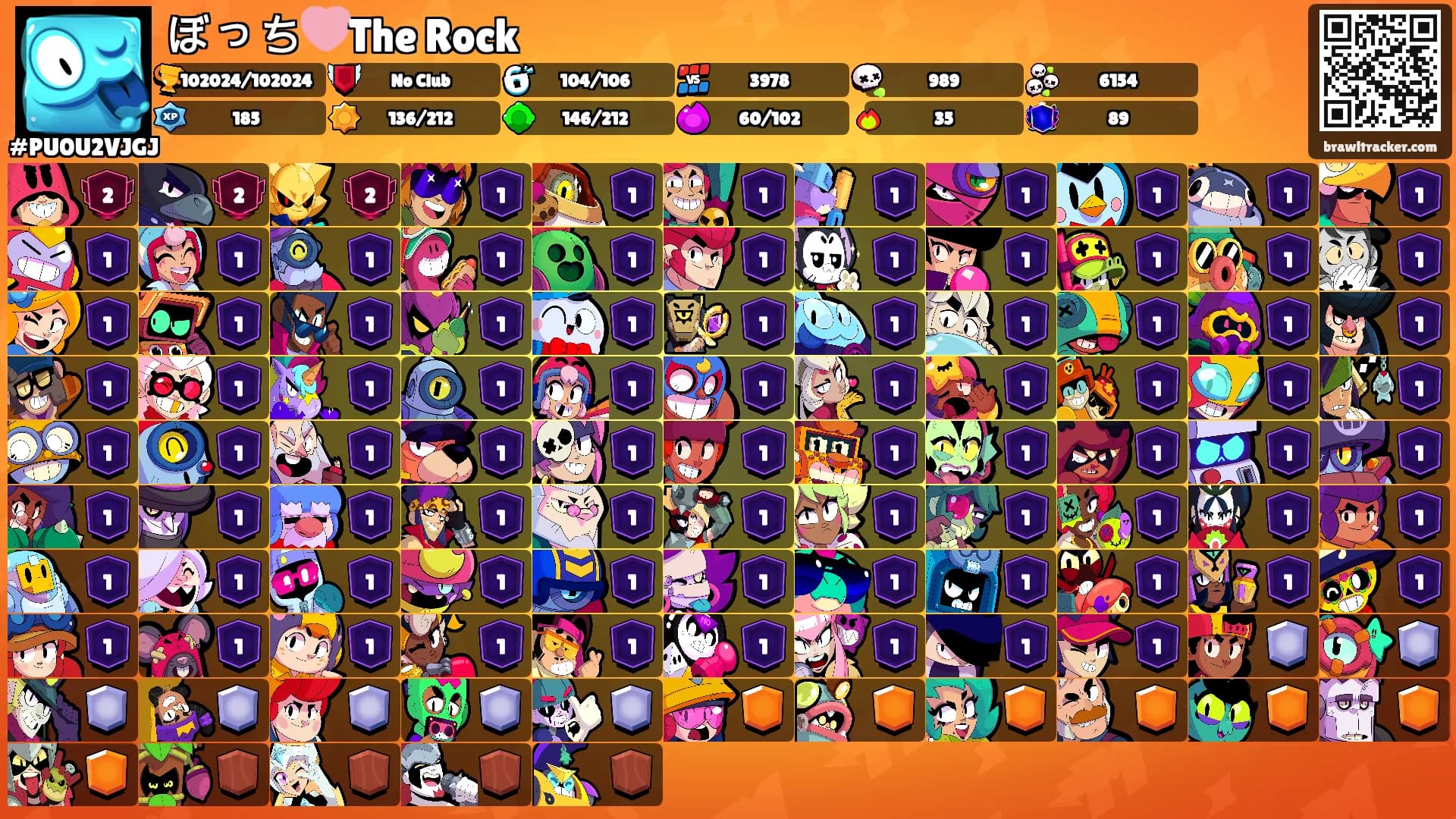 ぼっち🩷The Rock's Ranks