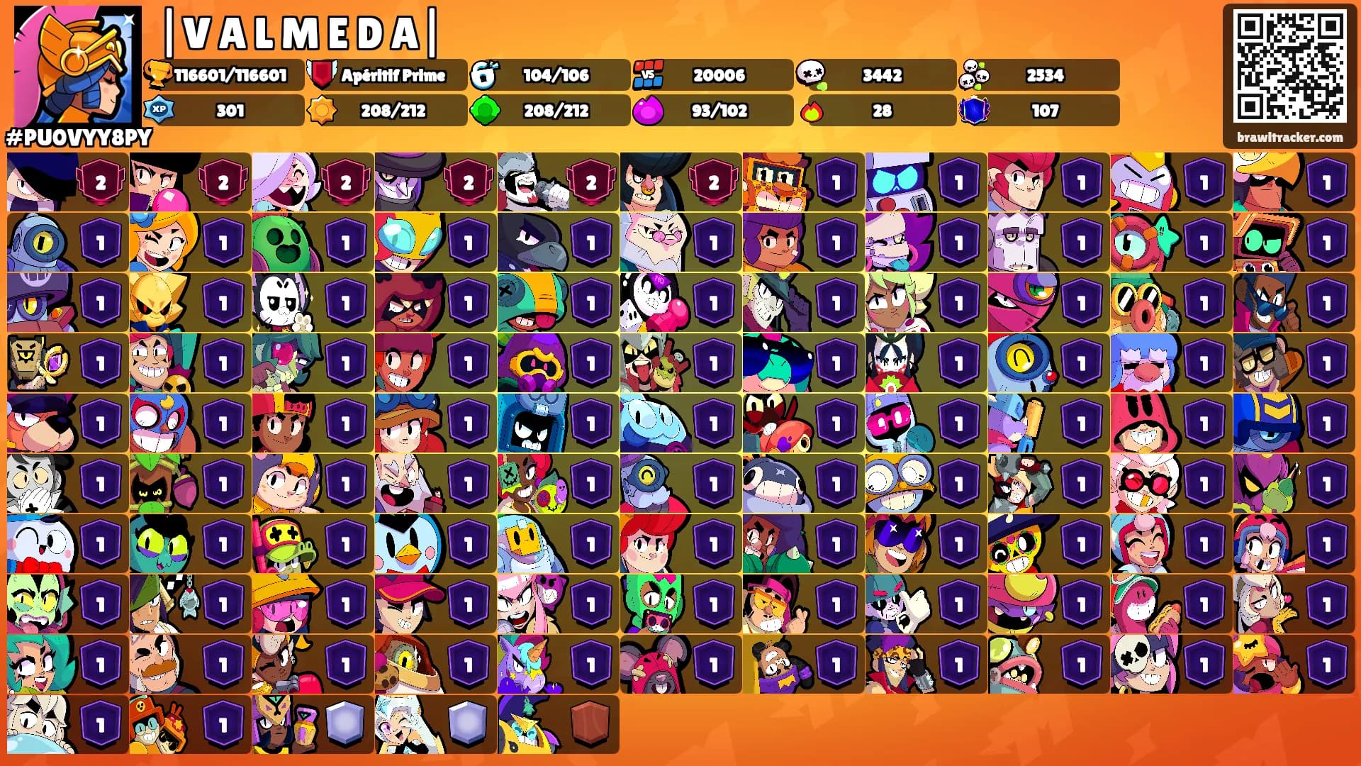 |V A L M E D A|'s Ranks