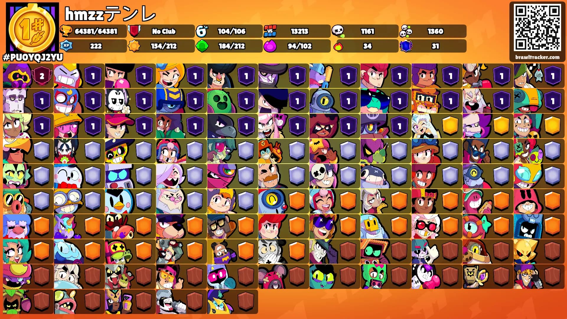 hmzzテンレ's Ranks