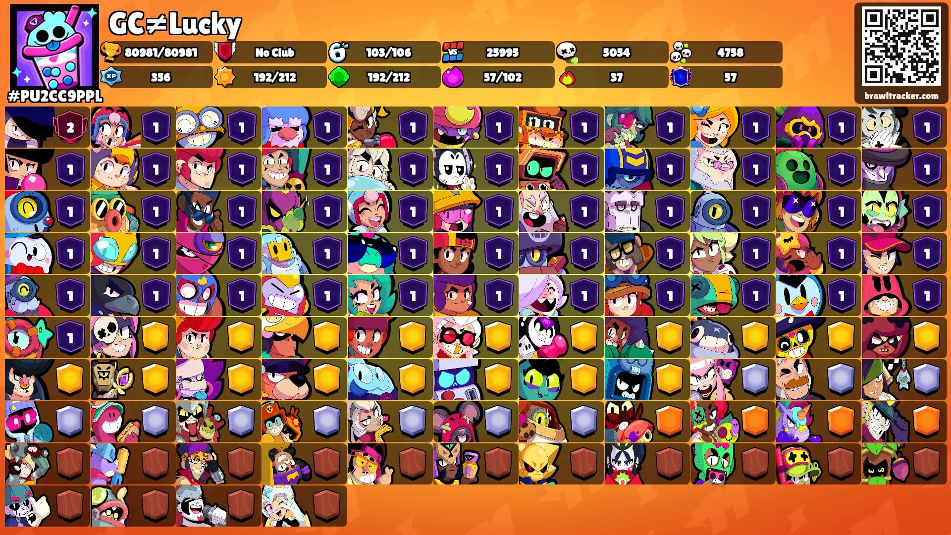GC≠Lucky's Ranks