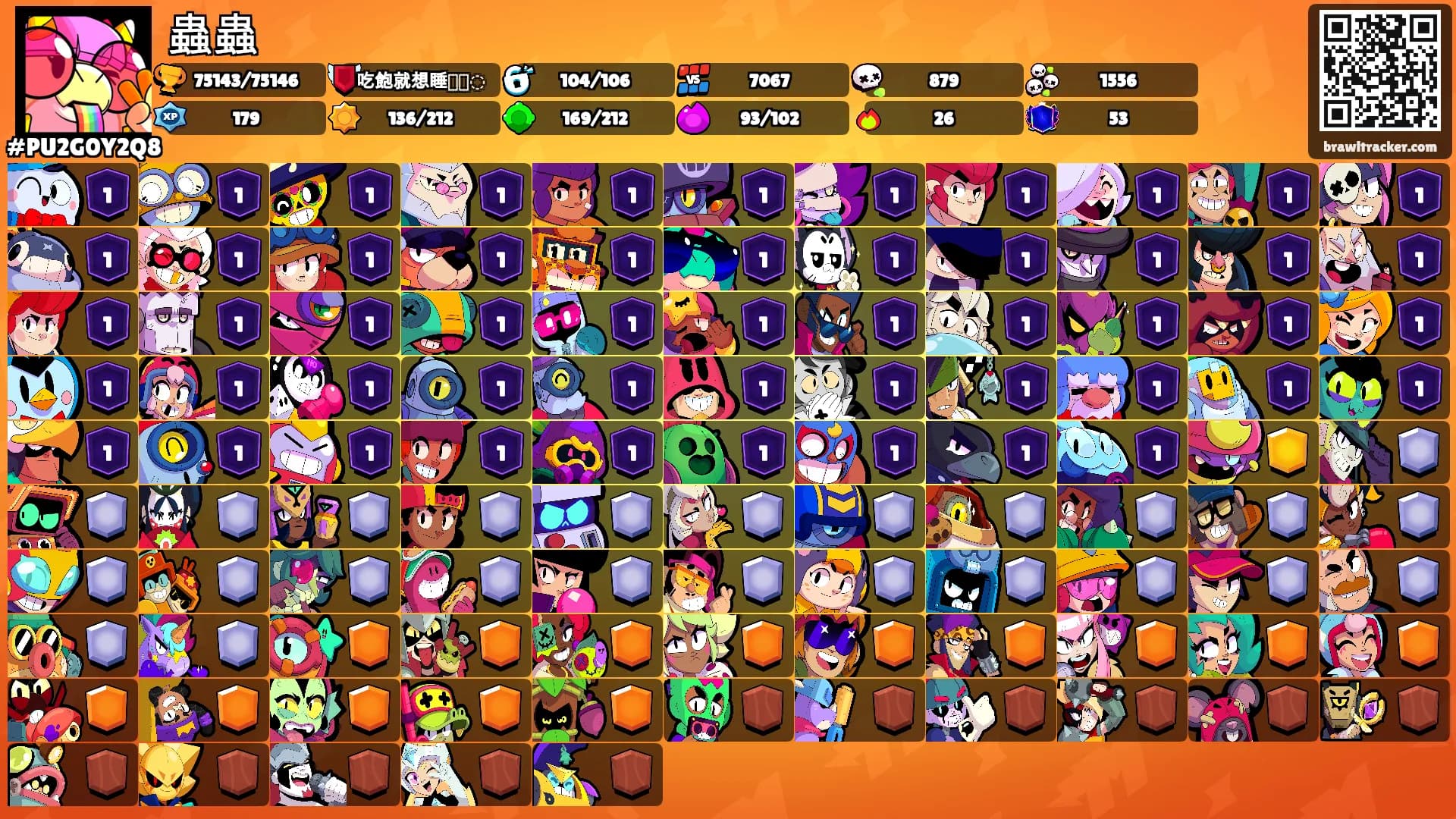 蟲蟲's Ranks