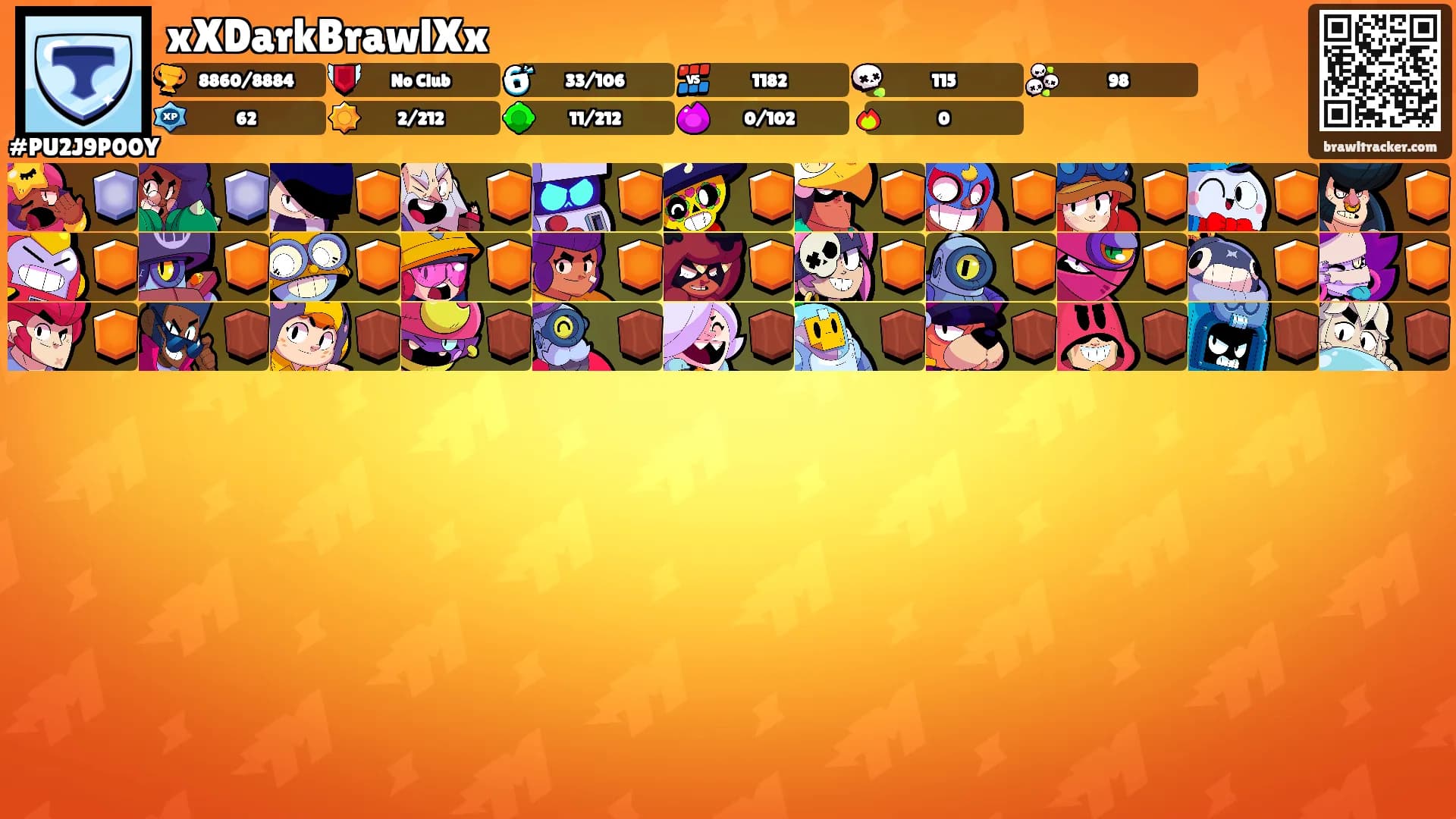 xXDarkBrawlXx's Ranks