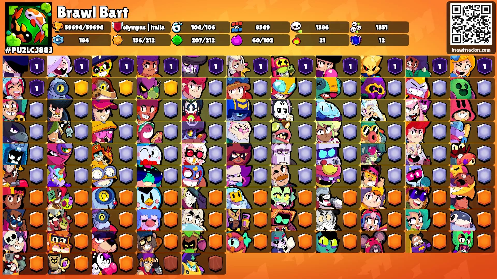 Brawl Bart's Ranks