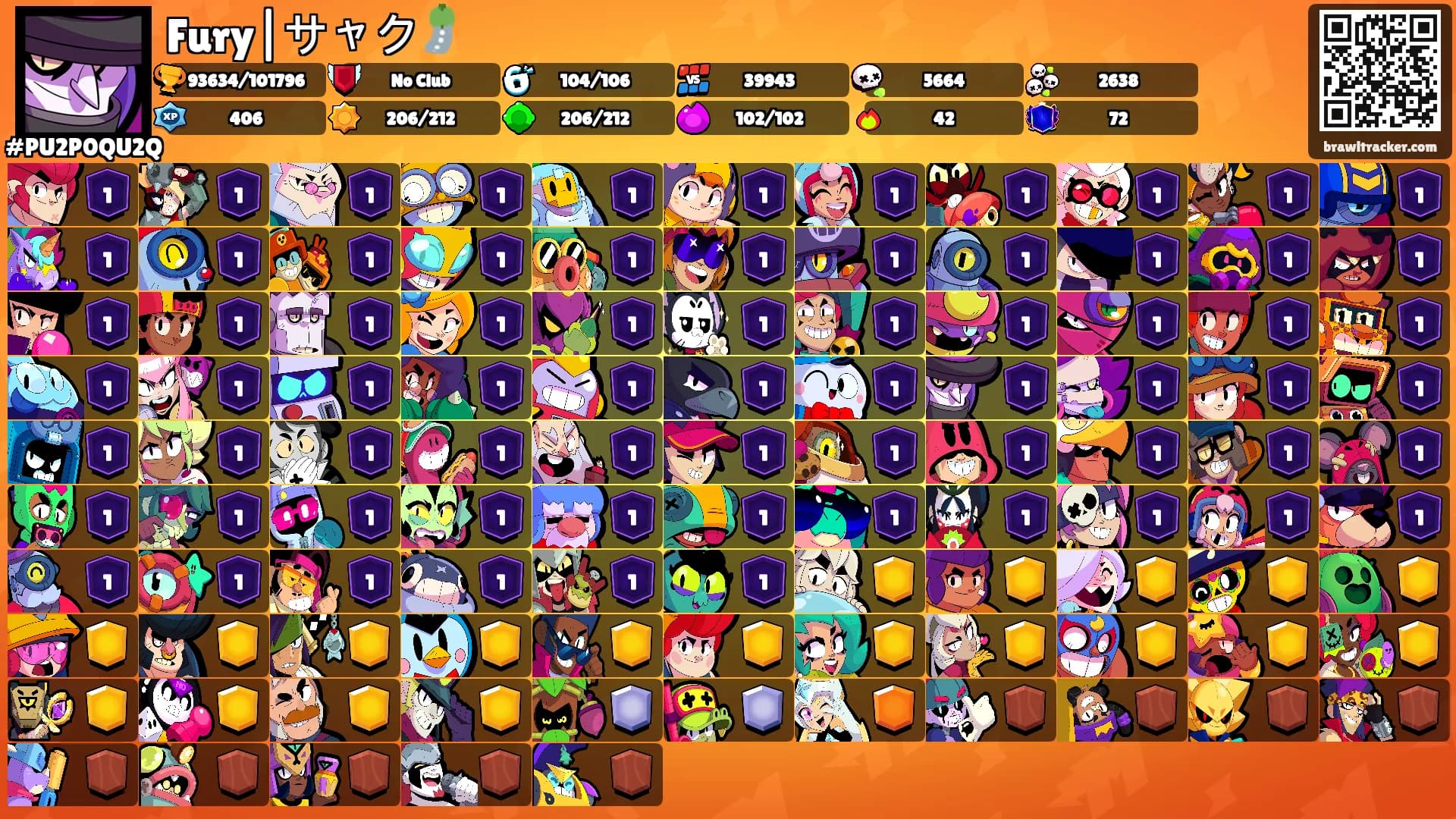 Fury|サャク🎐's Ranks
