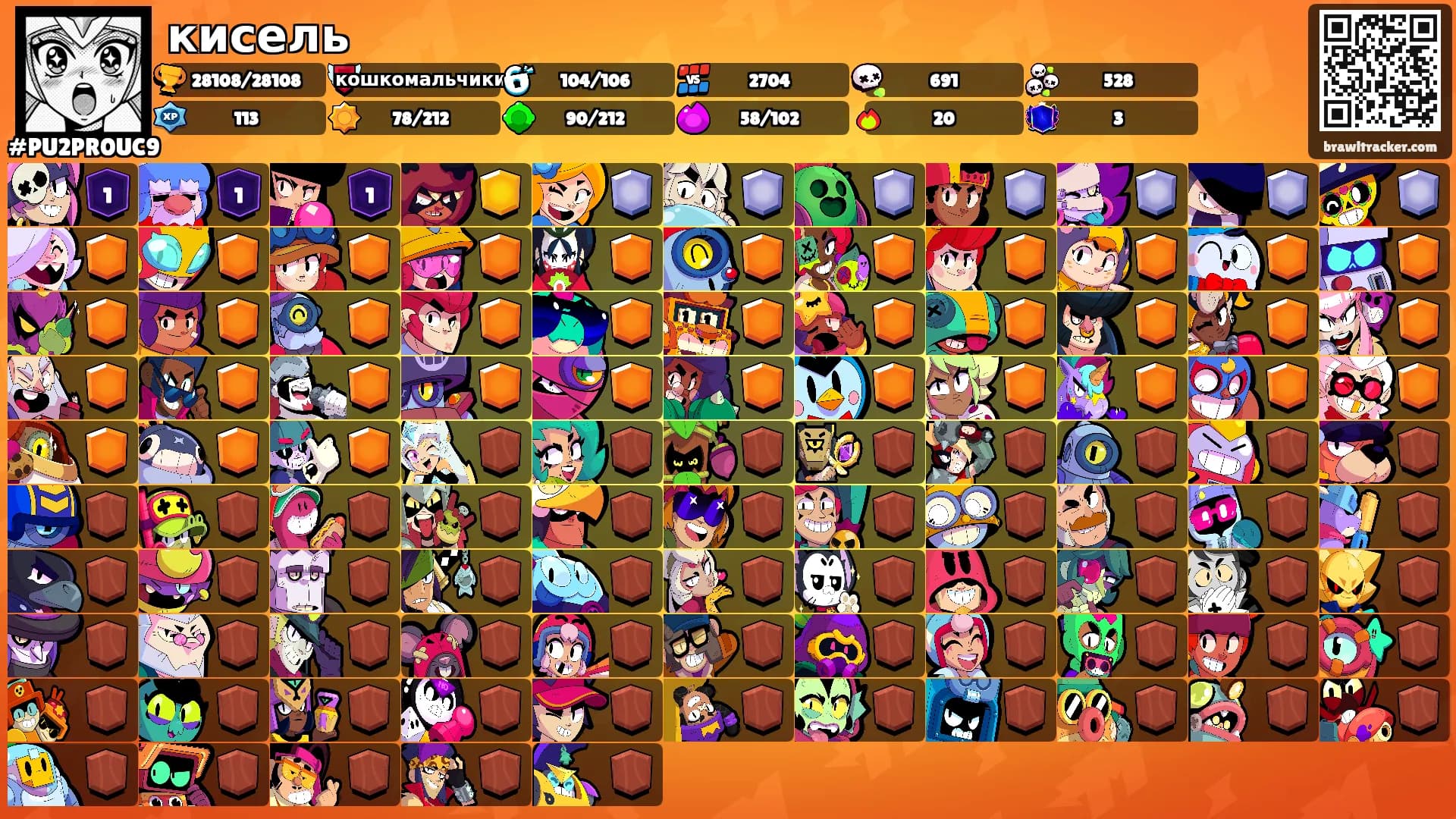 кисель's Ranks