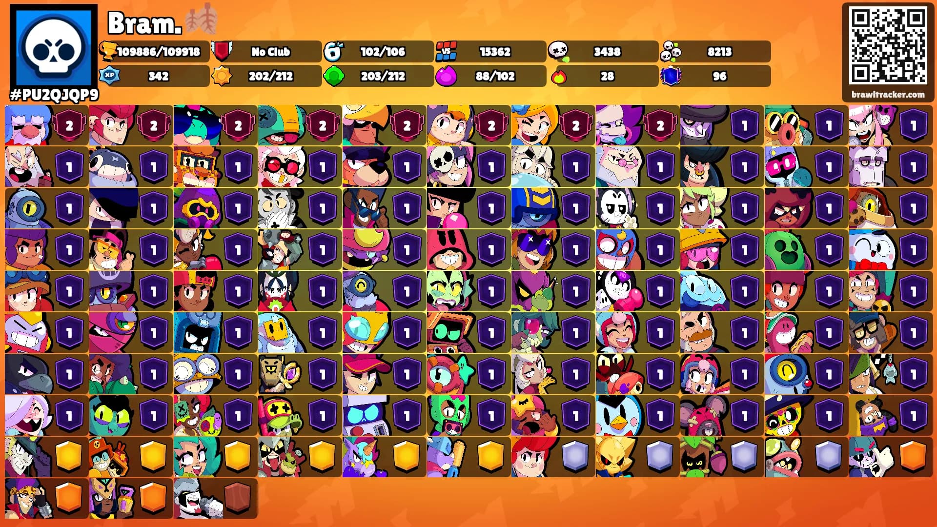 Bram. 🍂's Ranks