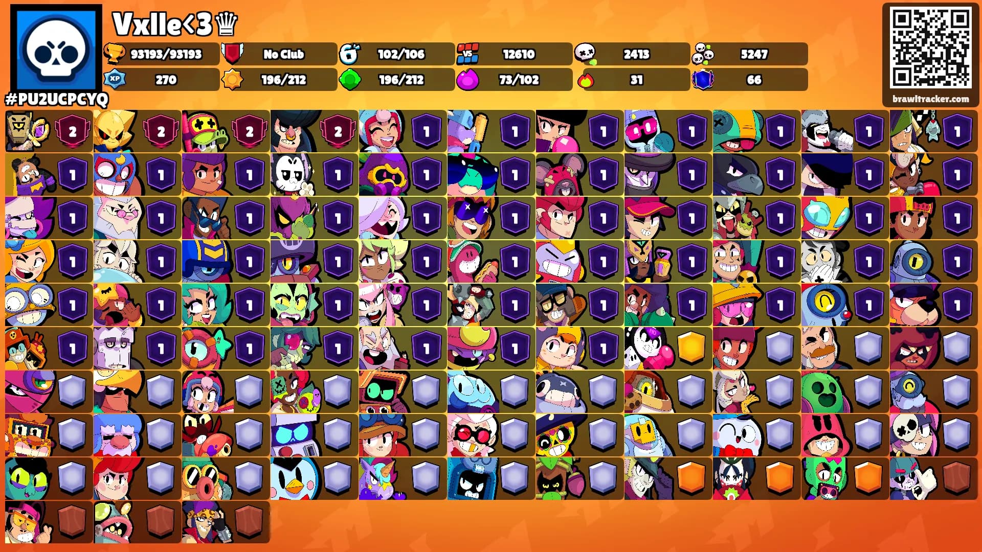 Vxlle<3♛'s Ranks