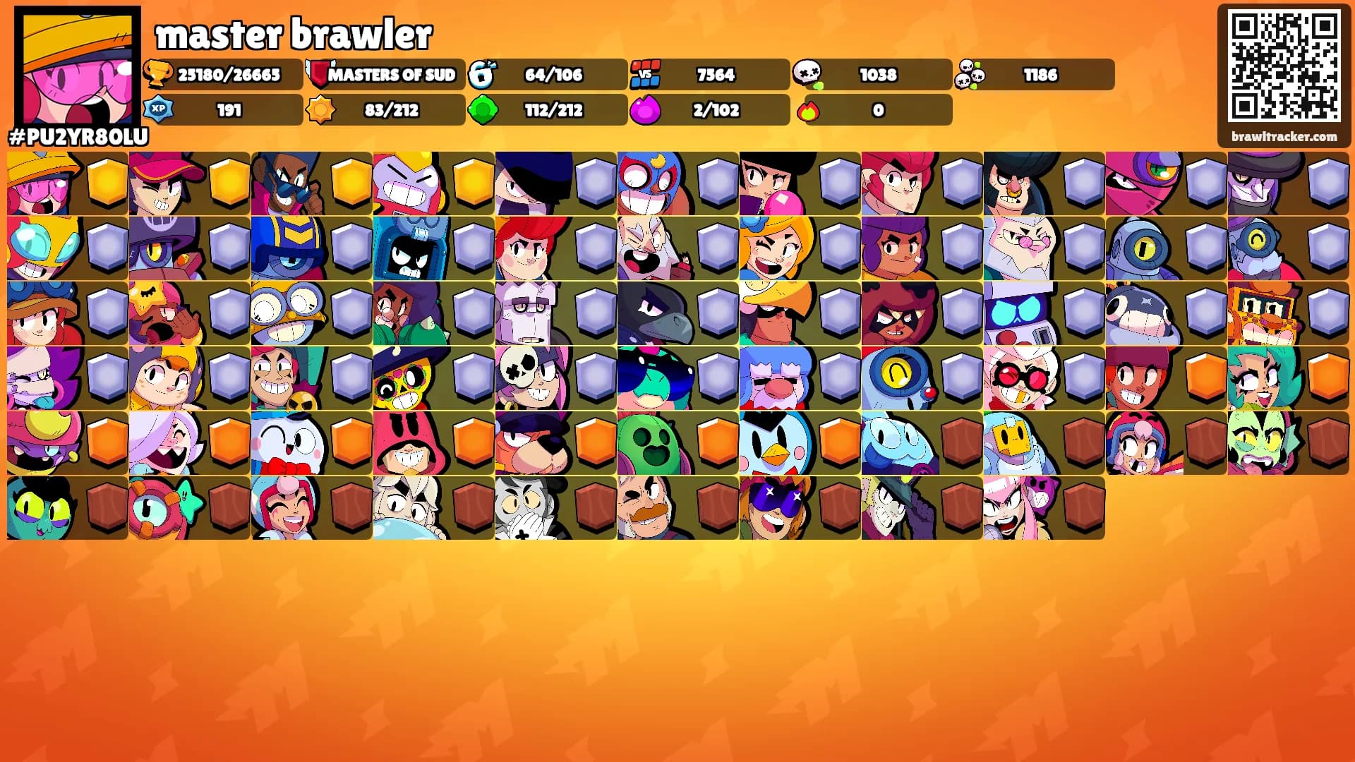 master brawler's Ranks