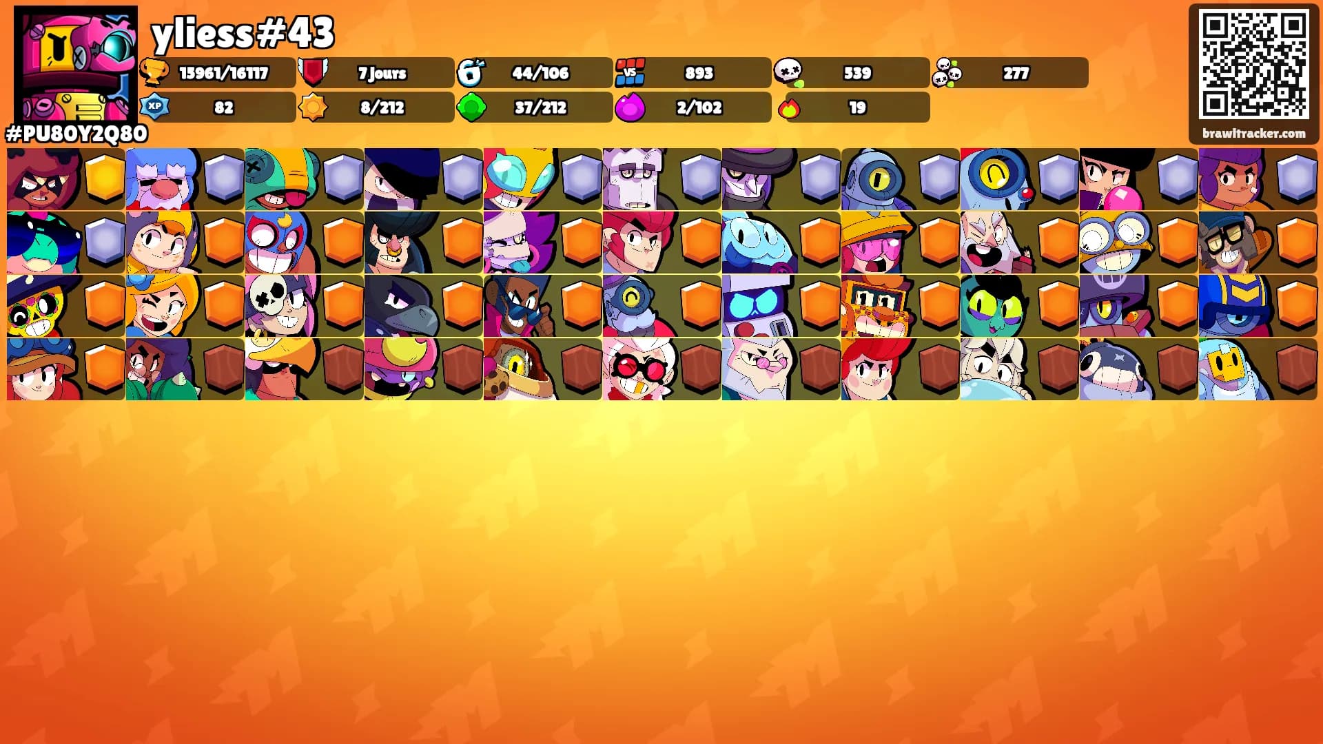 yliess#43's Ranks