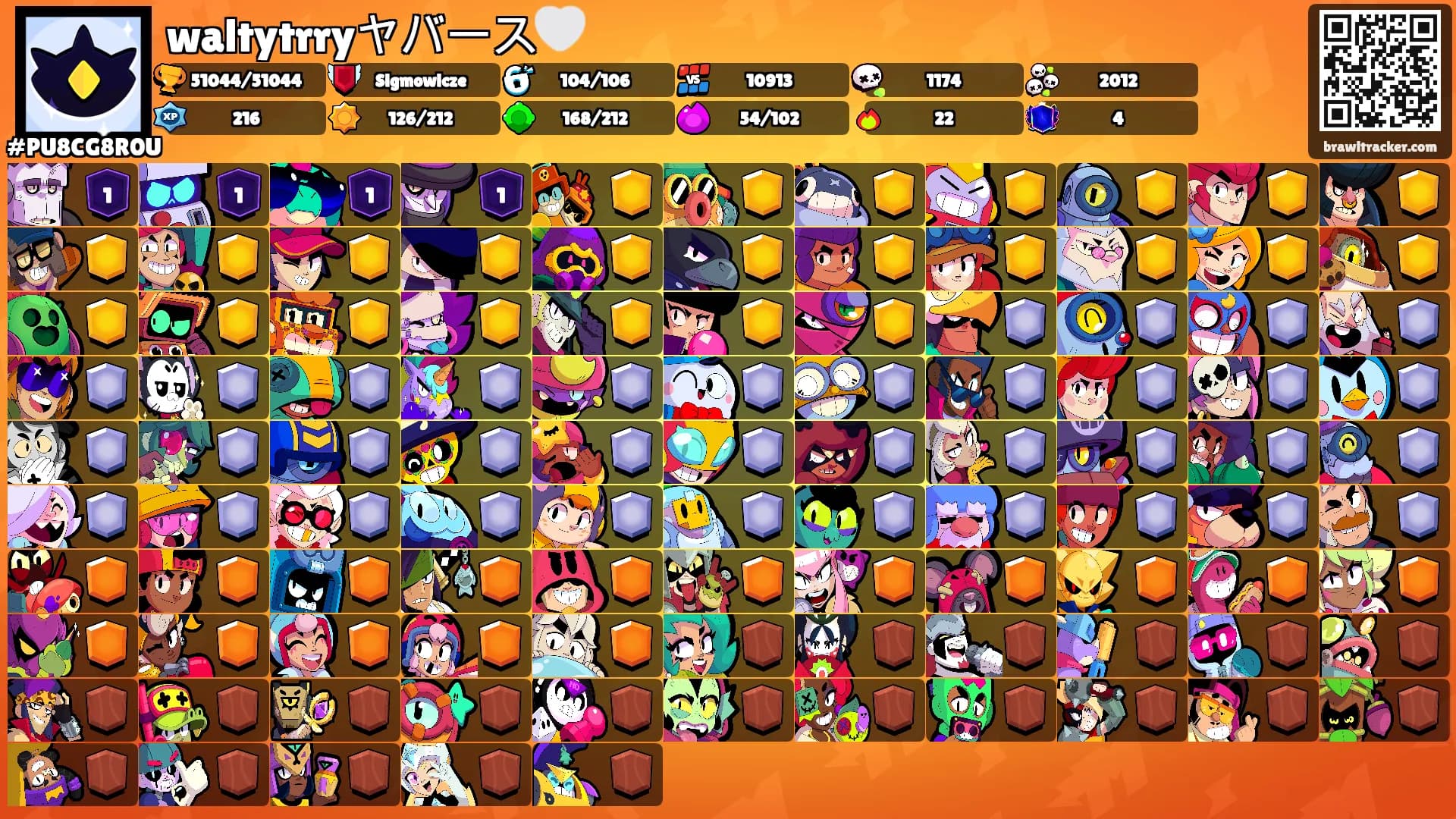 waltytrryヤバース🤍's Ranks