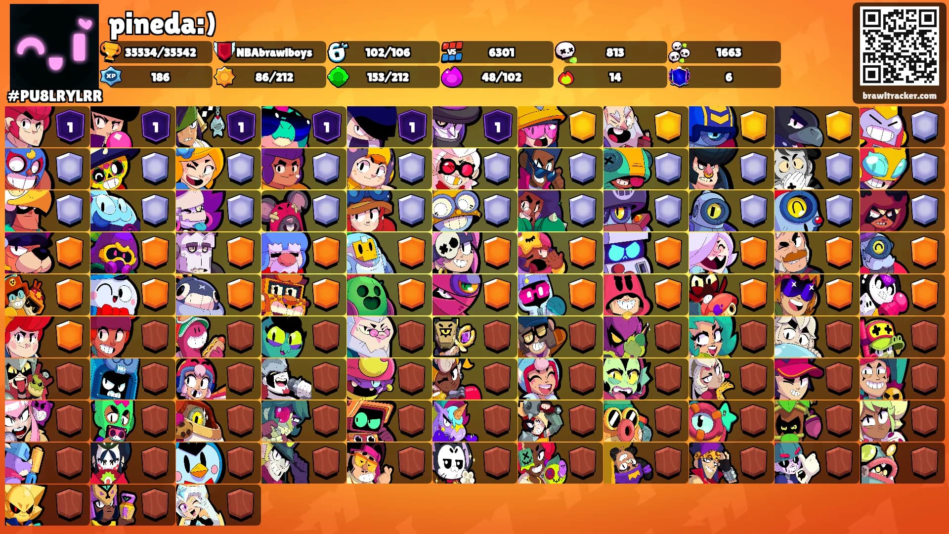 pineda:)'s Ranks