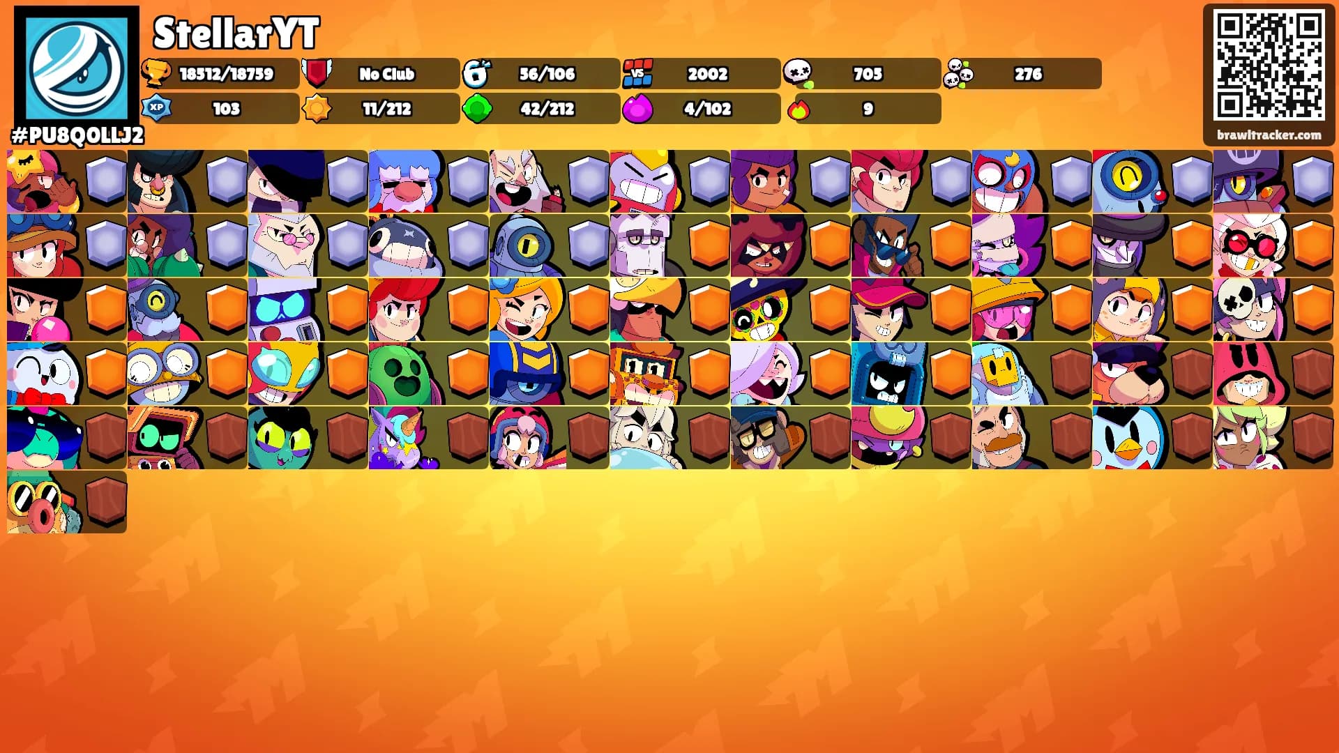 StellarYT's Ranks