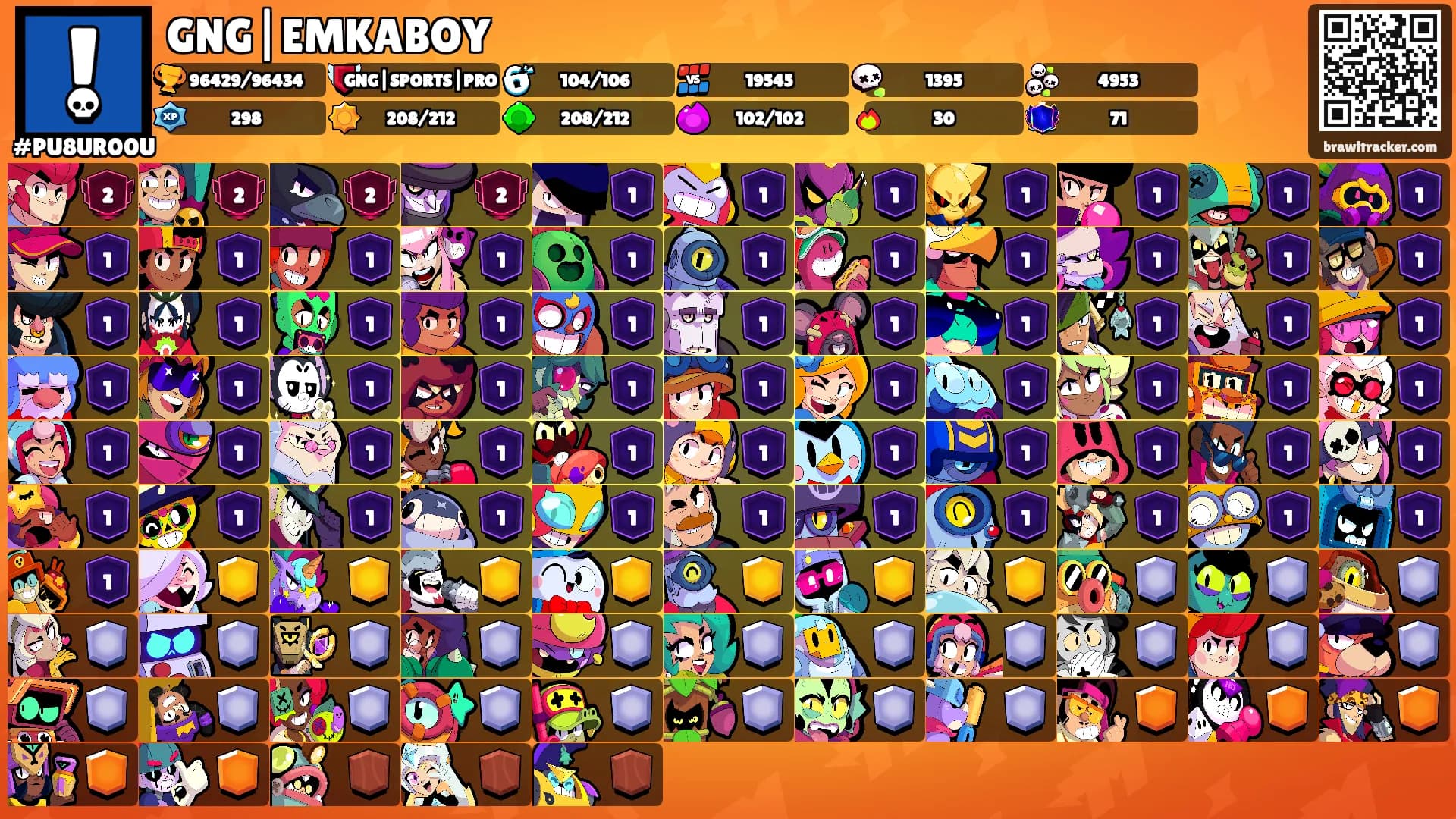 GNG|EMKABOY's Ranks