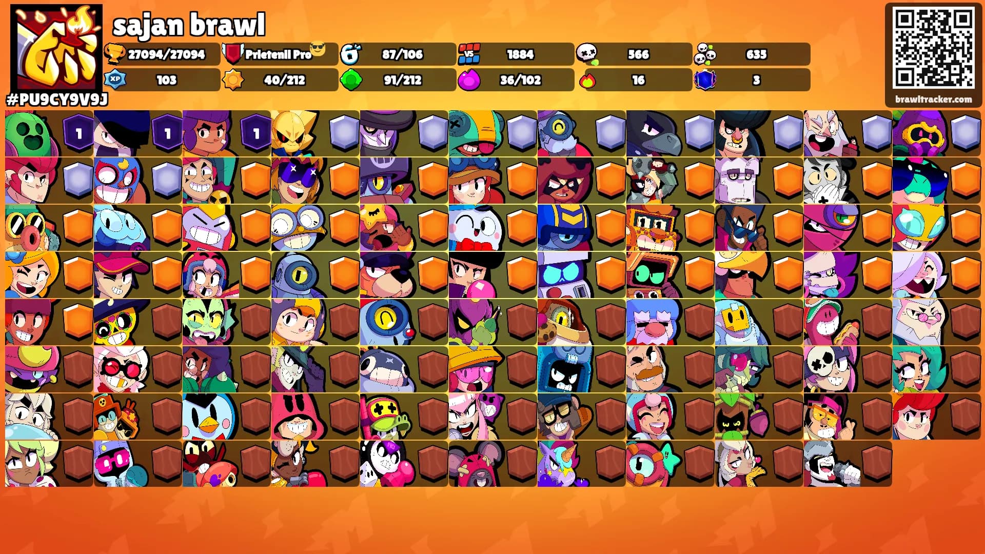 sajan brawl's Ranks
