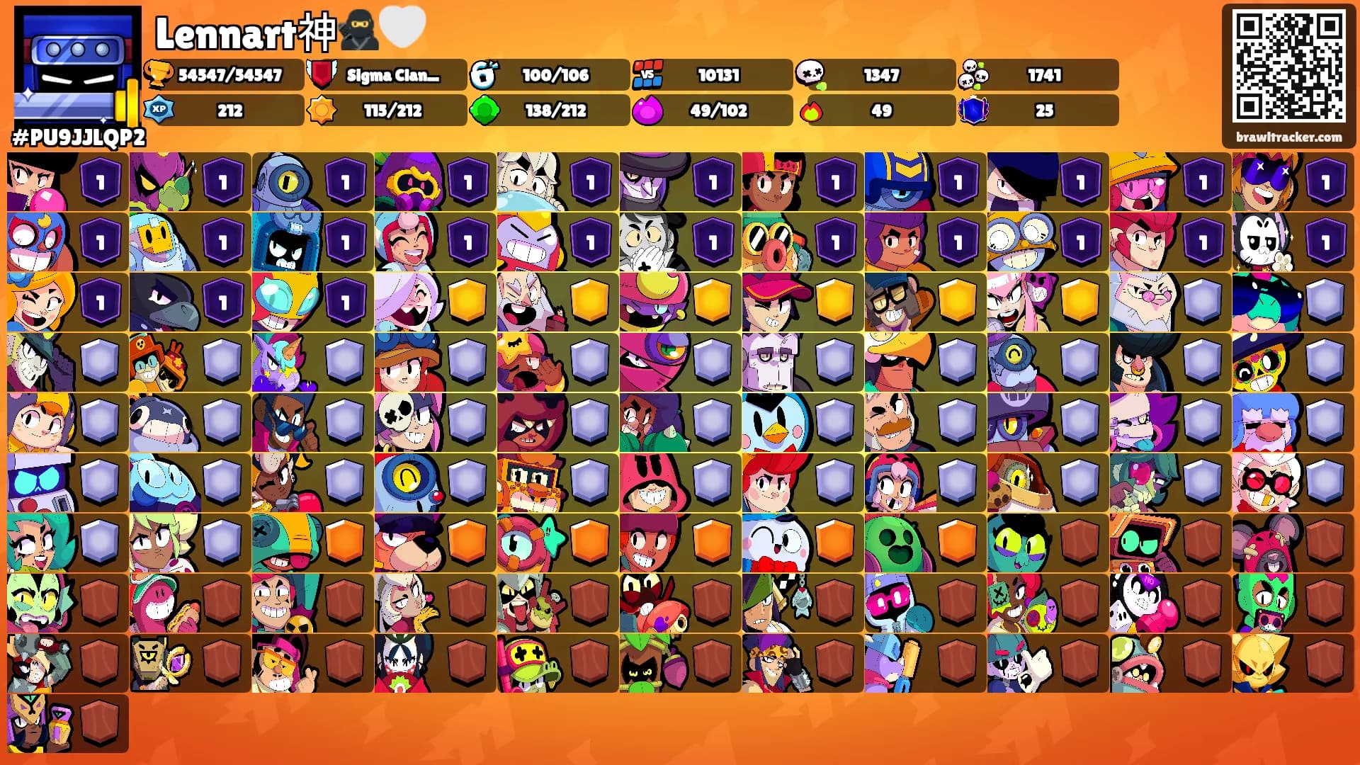 Lennart神🥷🤍's Ranks