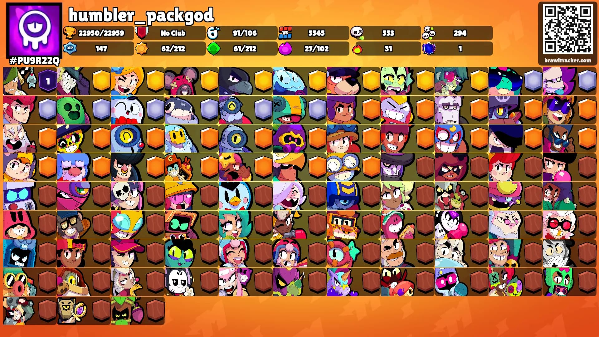 humbler_packgod's Ranks
