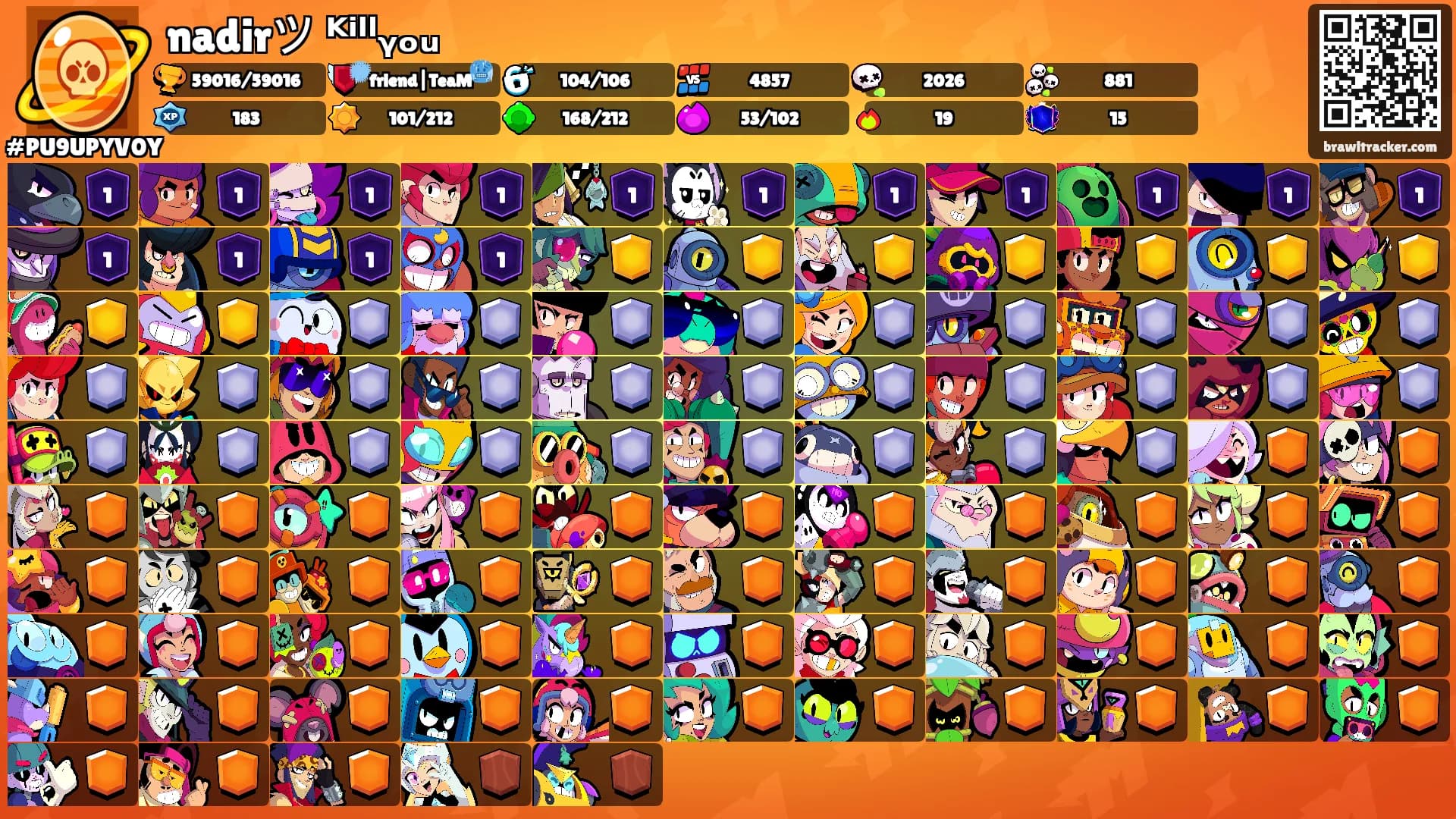 nadirツ ᴷⁱˡˡᵧₒᵤ's Ranks