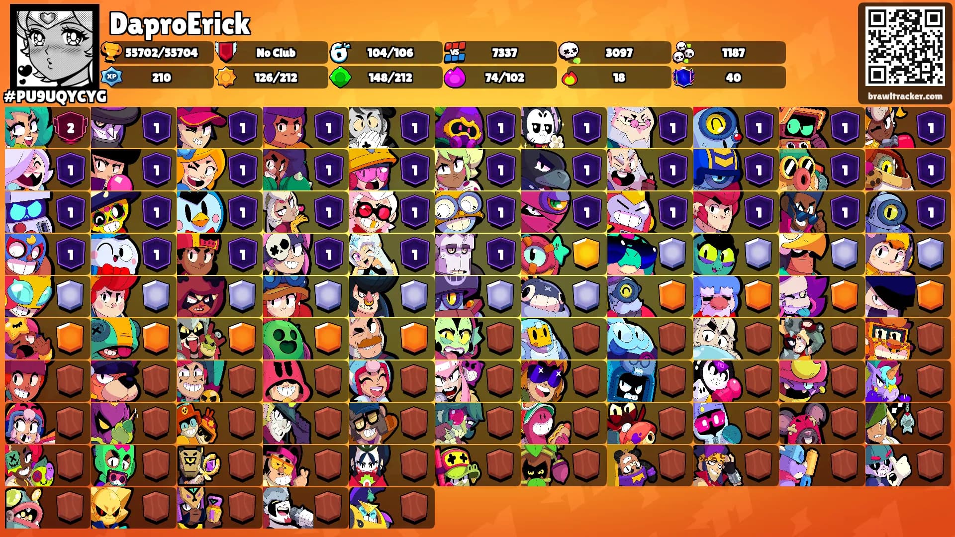 DaproErick's Ranks