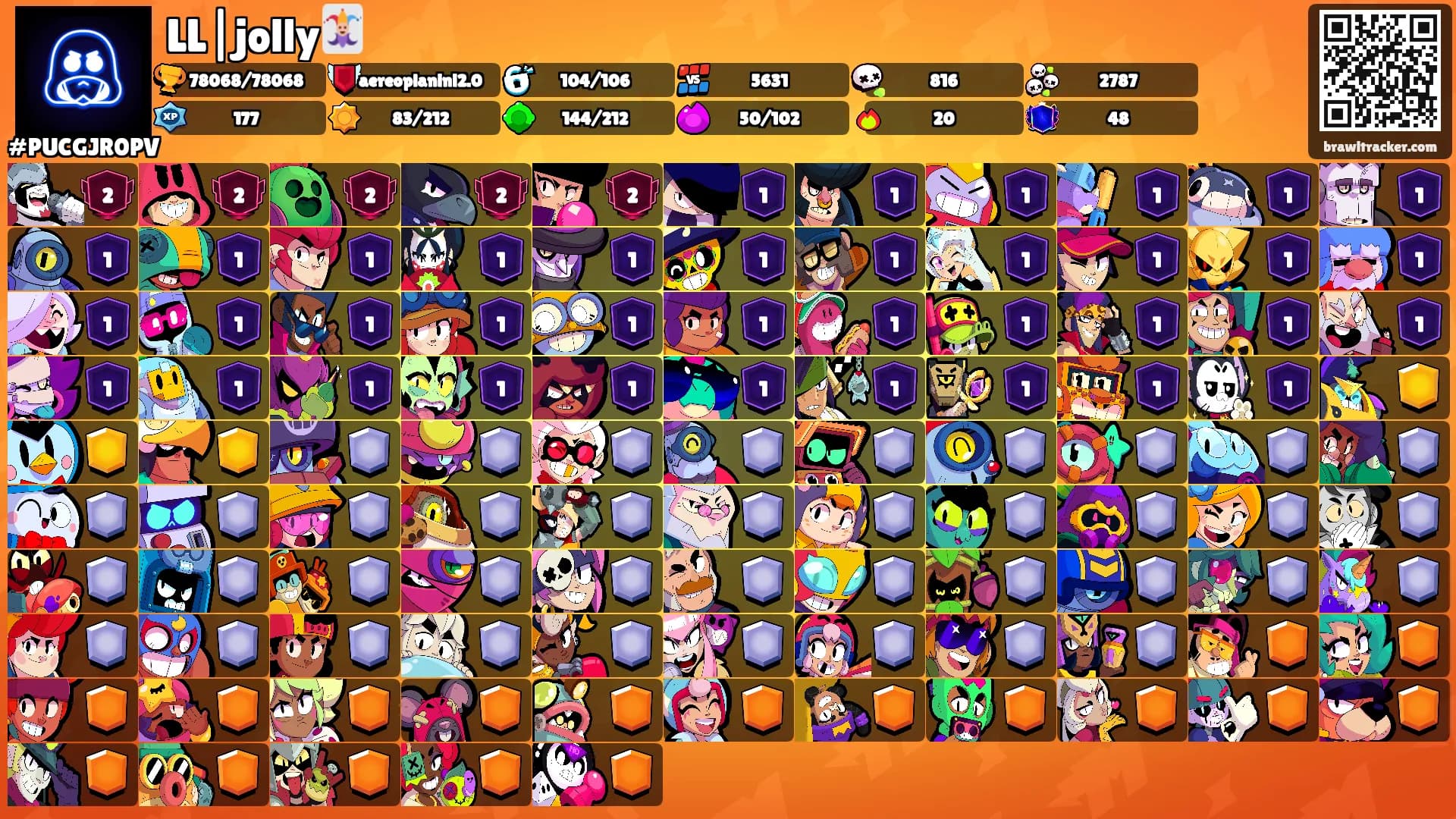 LL|jolly🃏's Ranks