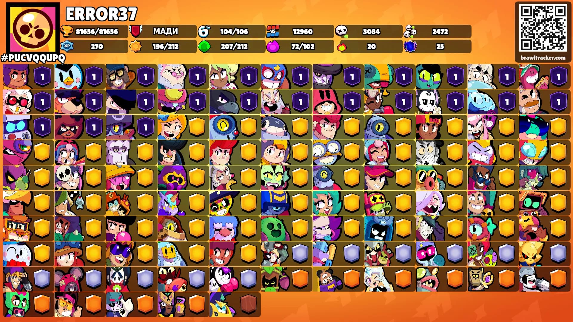 ERROR37's Ranks