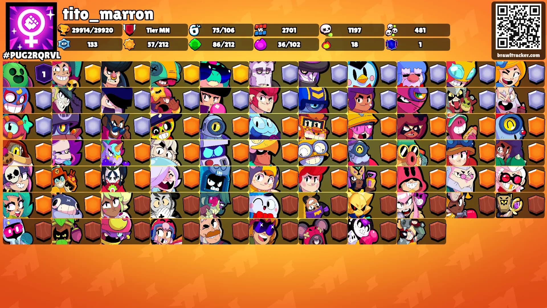 tito_marron's Ranks